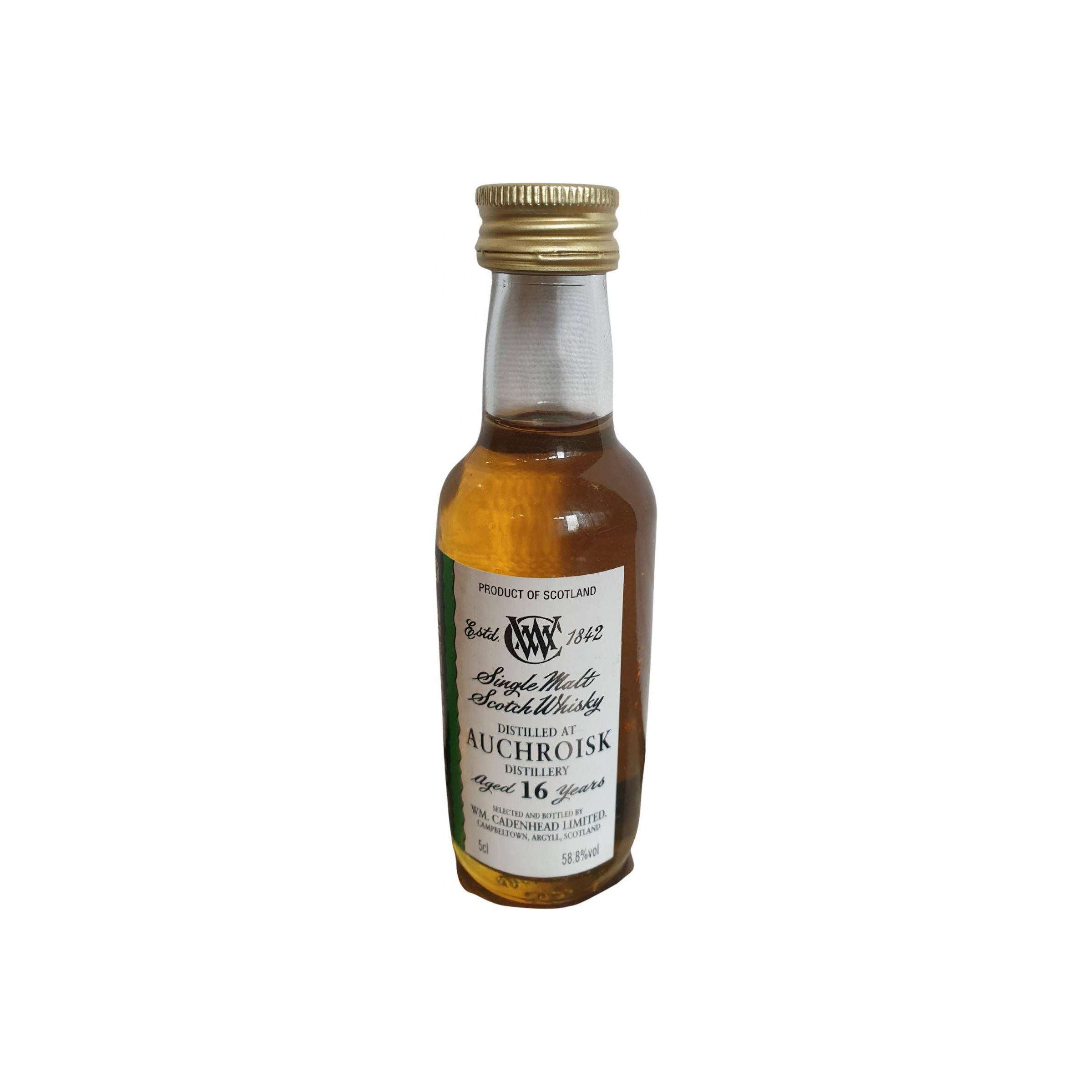 Auchroisk Miniature 16 Years Single Malt Whisky 2