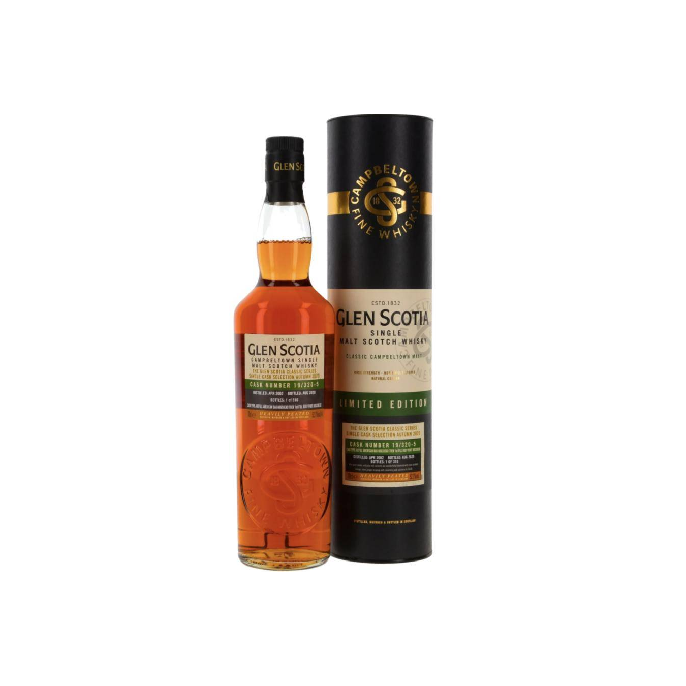 Glen Scotia 2002 18 Years Single Malt Whisky 3