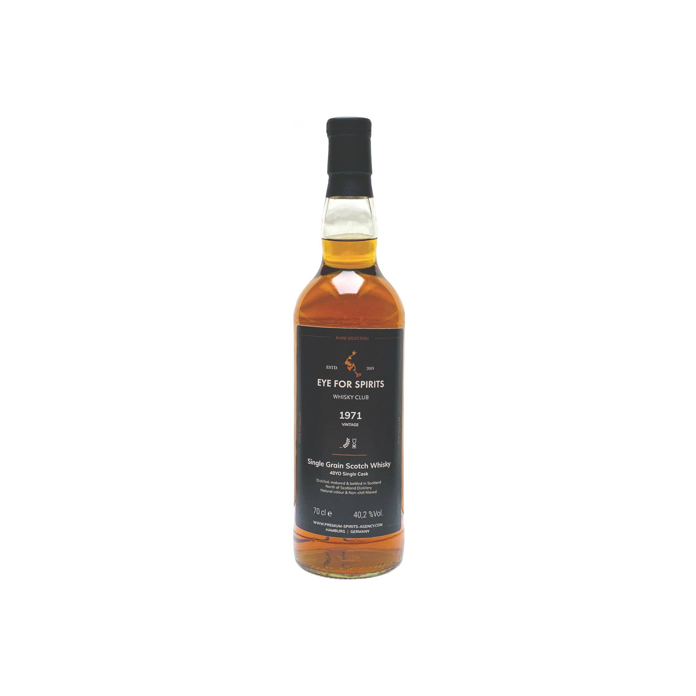 North of Scotland 1971 48 Years Single Grain Whisky