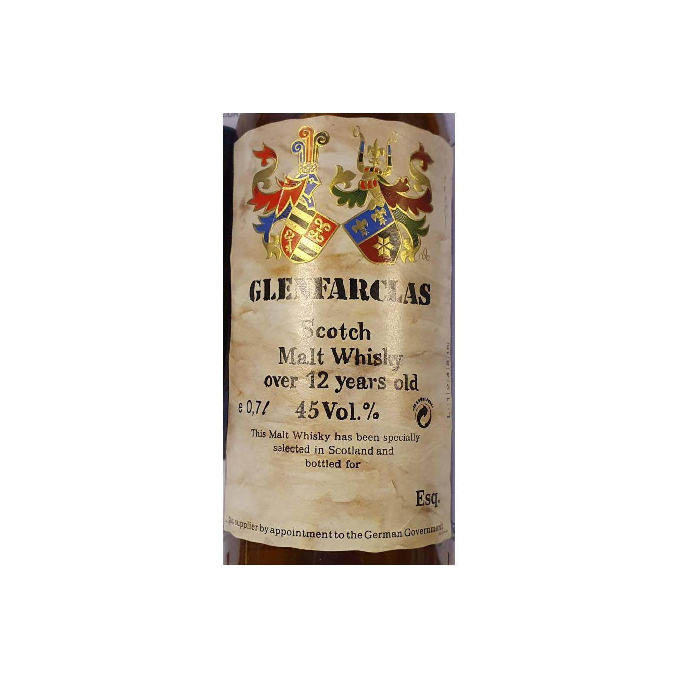 Glenfarclas 12 Years Single Malt Whisky