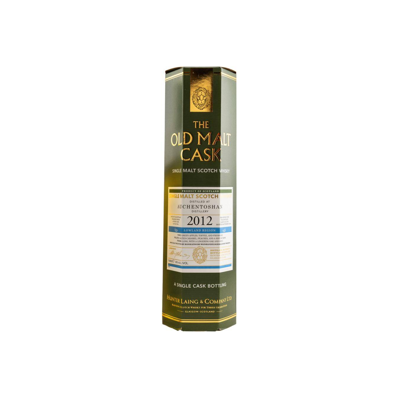 Auchentoshan Old Malt Cask 2012 8 Years Single Malt Whisky 2