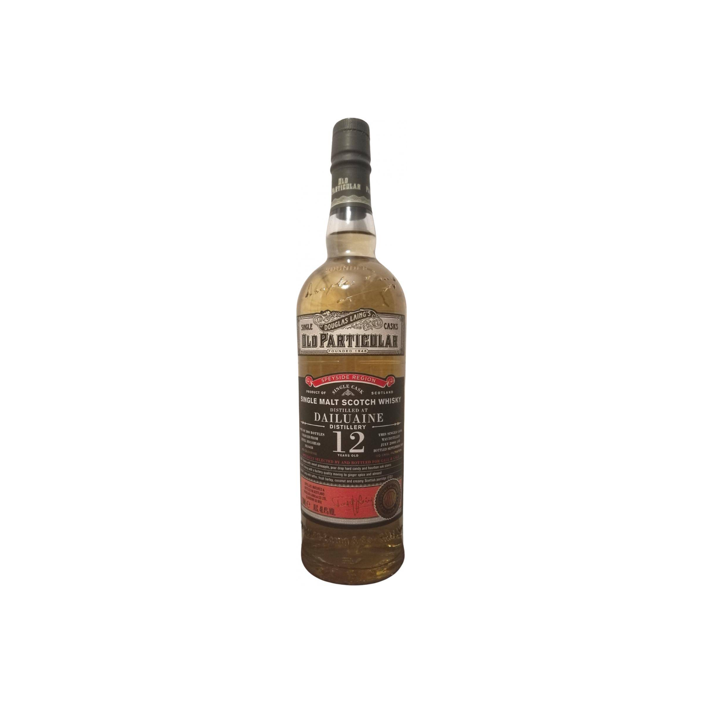 Dailuaine Old Particular 2008 12 Years Single Malt Whisky