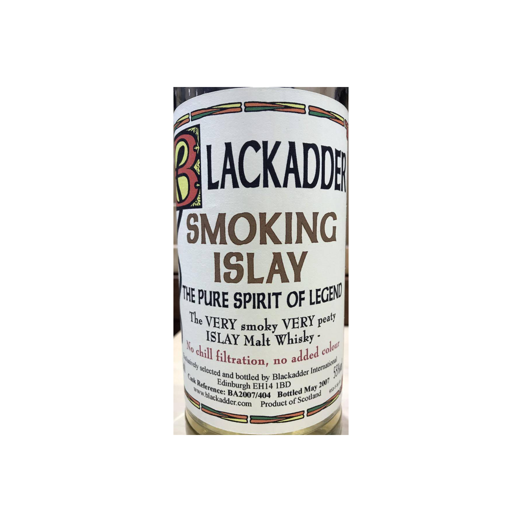 Blackadder Single Malt Whisky