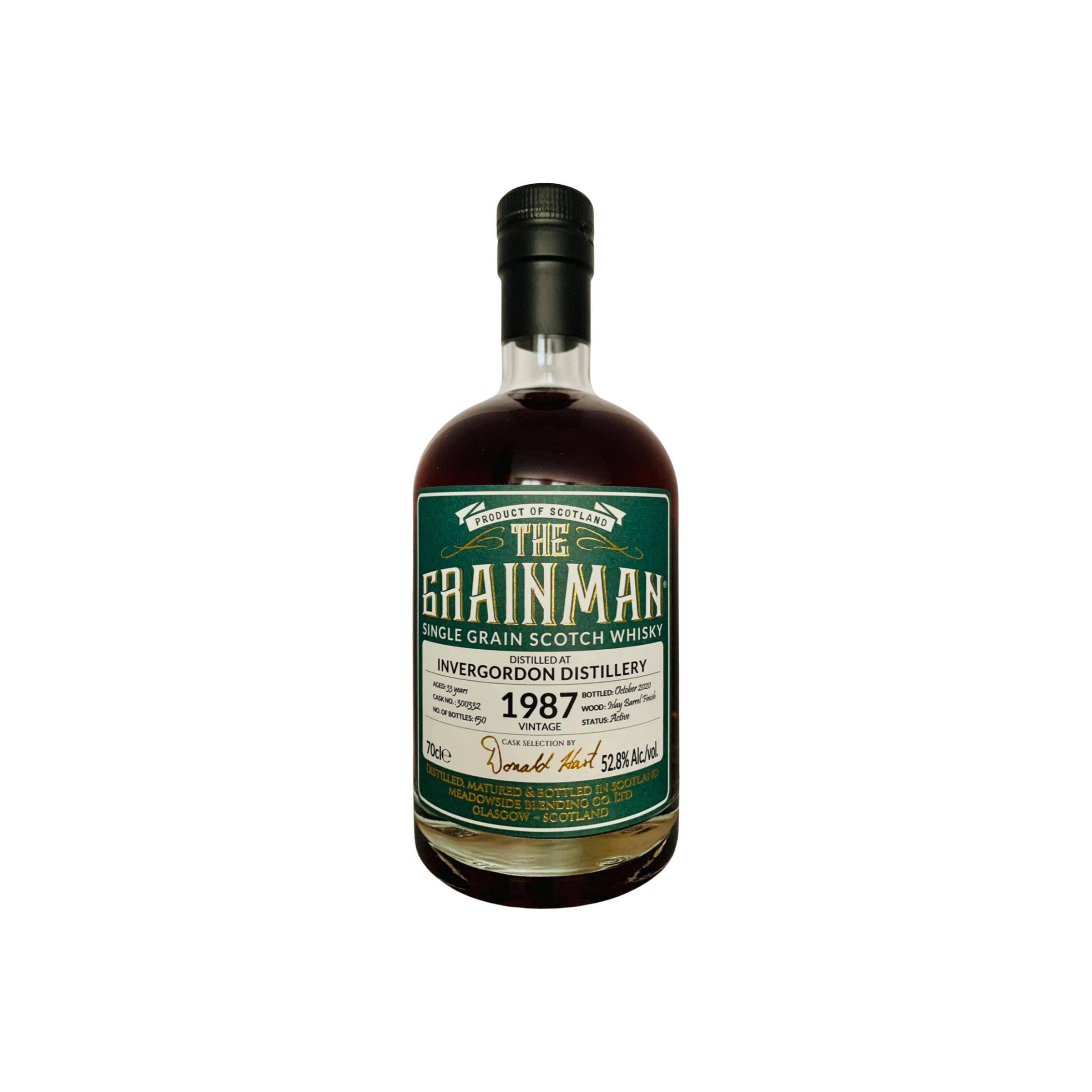 Invergordon 1987 33 Years Single Grain Whisky