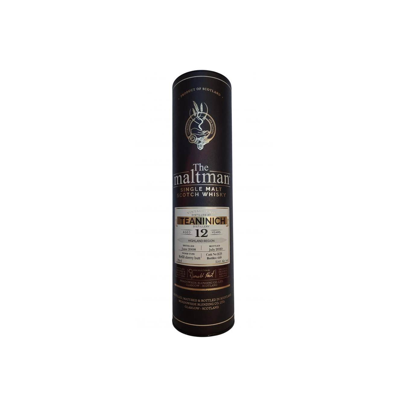 Teaninich 2008 12 Years Single Malt Whisky 3