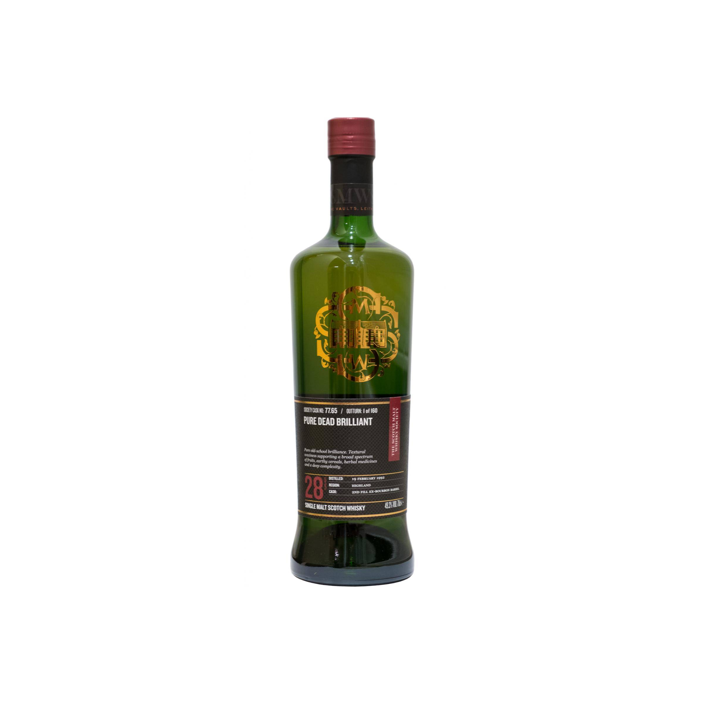 The Scotch Malt Whisky Society 1992 28 Years Single Malt Whisky