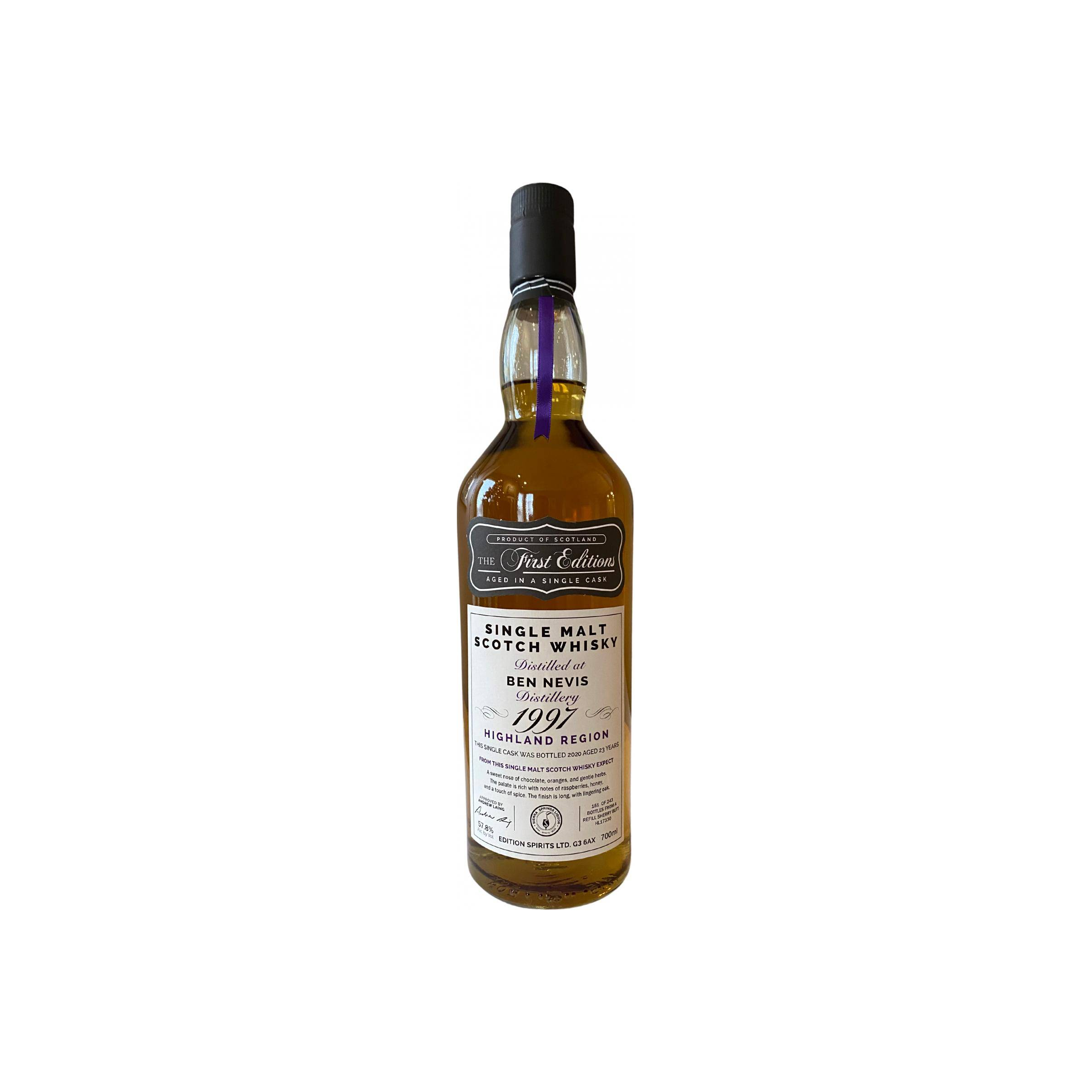 Ben Nevis The First Editions 1997 23 Years Single Malt Whisky 2
