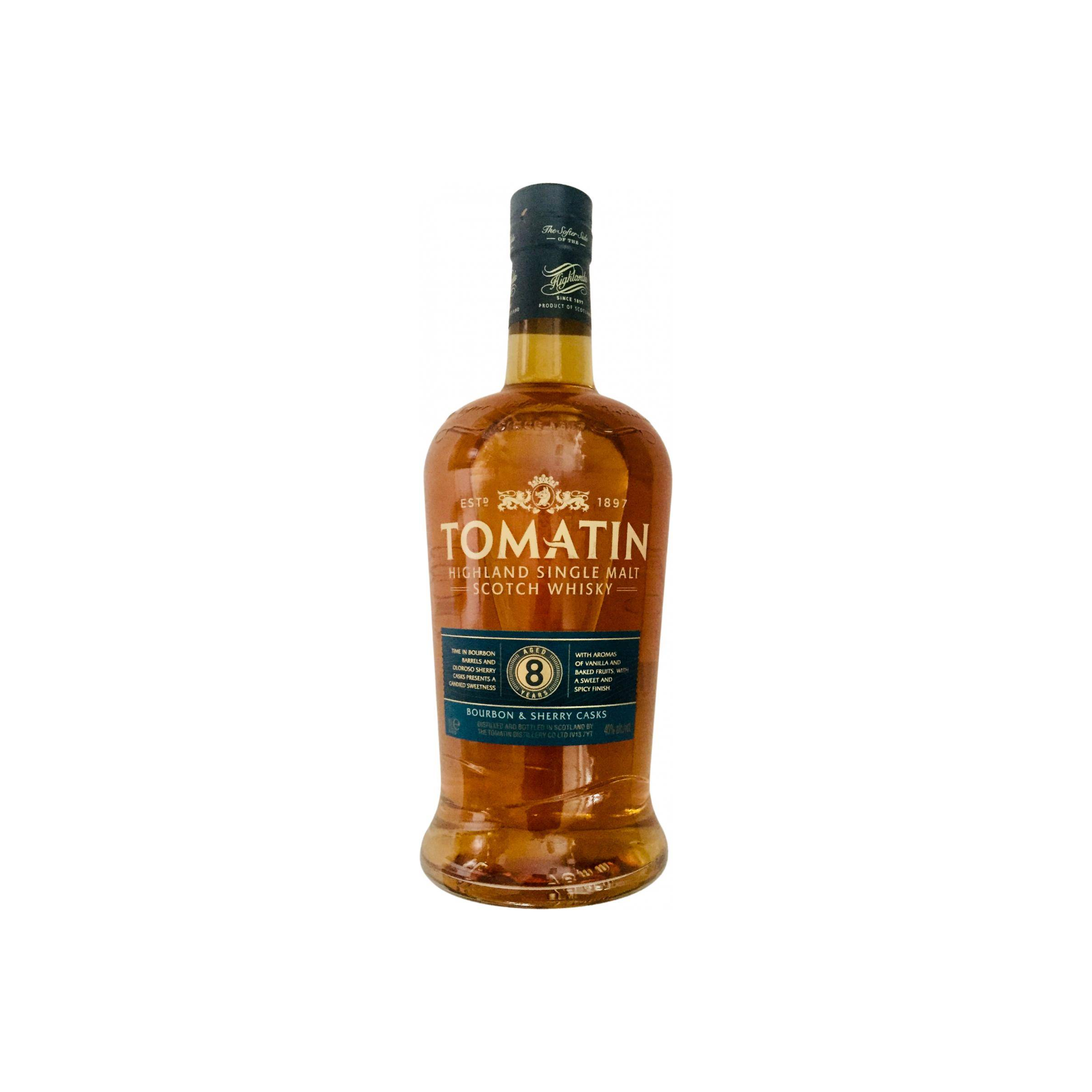 Tomatin 8 Years Single Malt Whisky