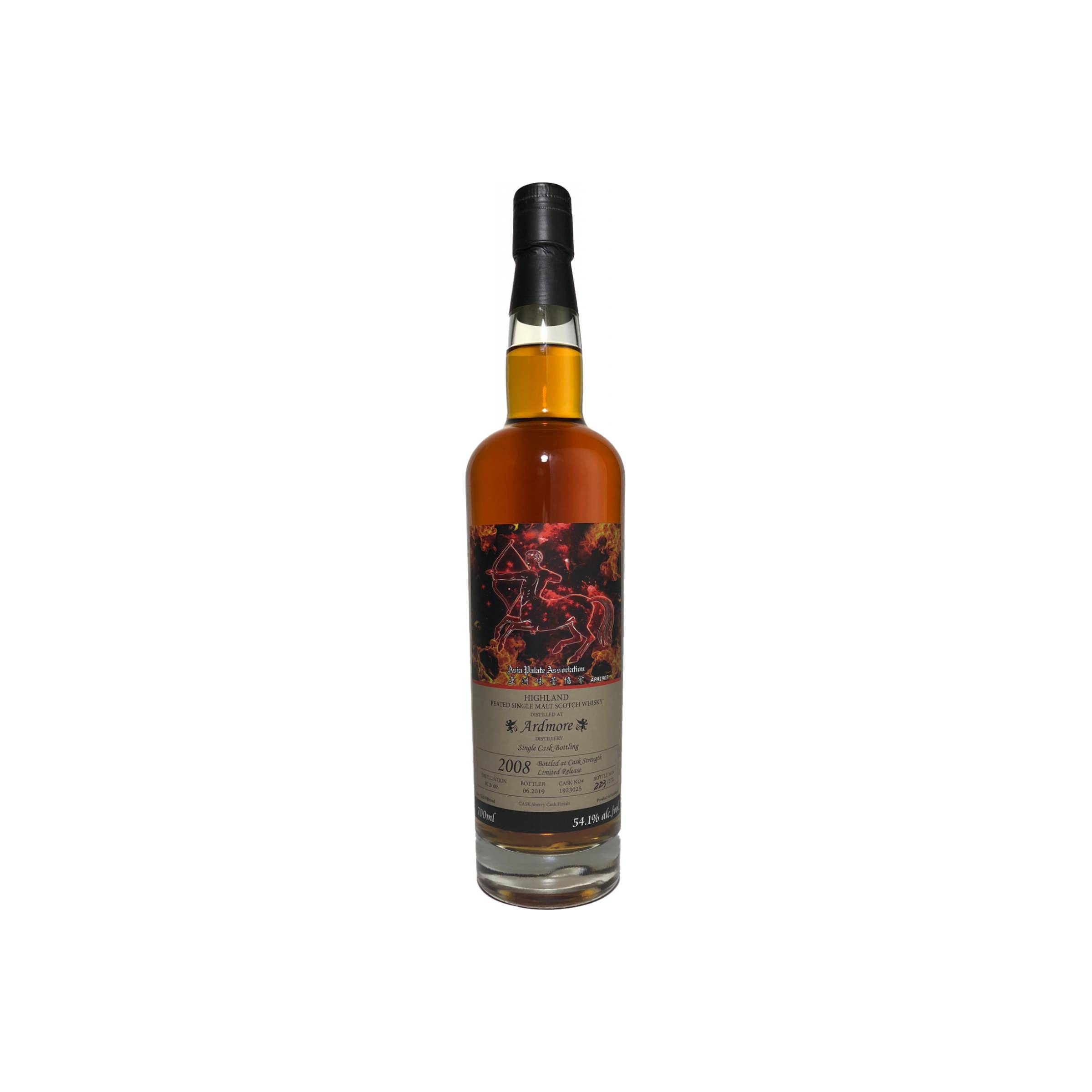Ardmore Individual Cask Bottling 2008 10 Years Single Malt Whisky