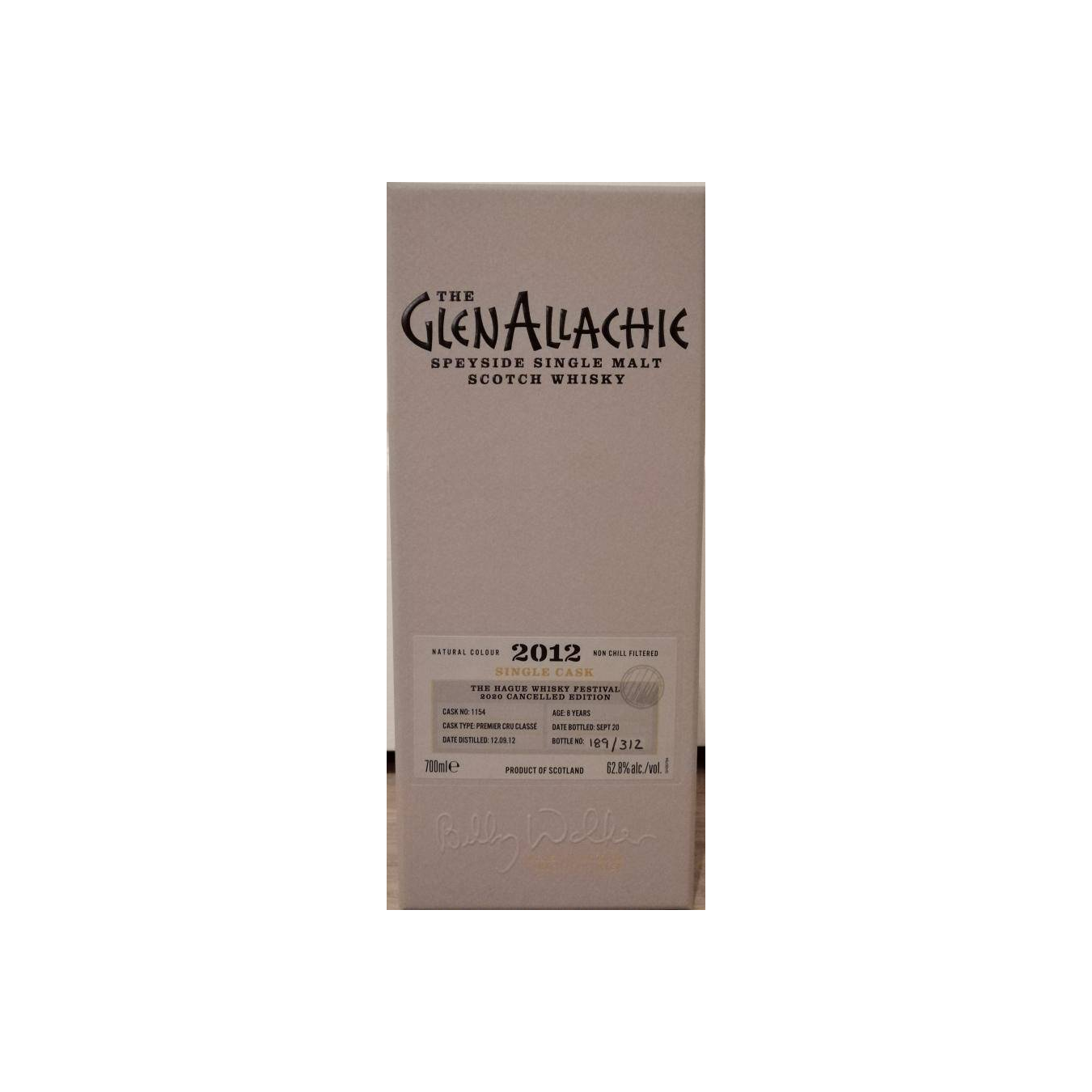 The GlenAllachie Single Cask 2012 8 Years Single Malt Whisky 2