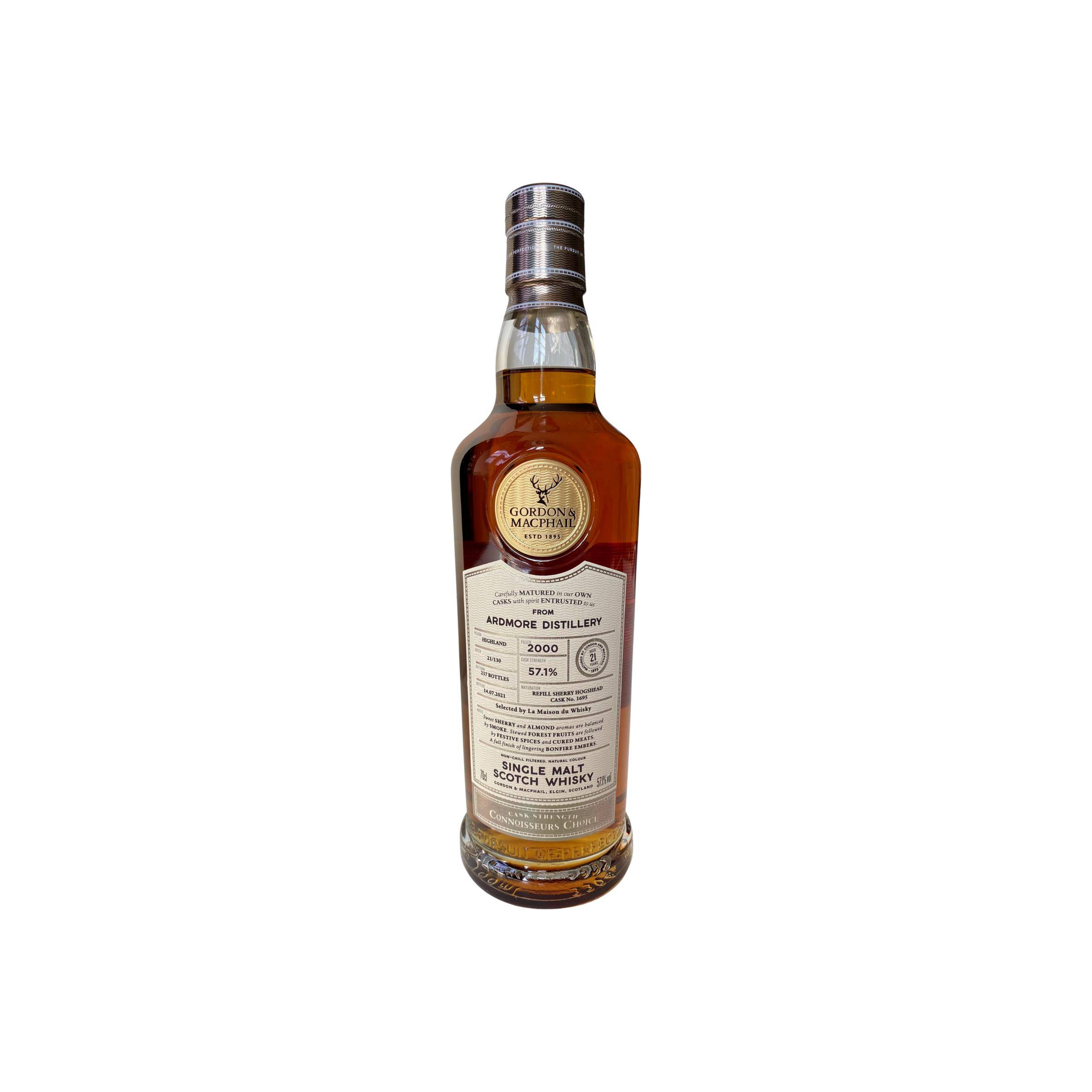 Ardmore Connoisseurs Choice - Cask Strength 2000 21 Years Single Malt Whisky