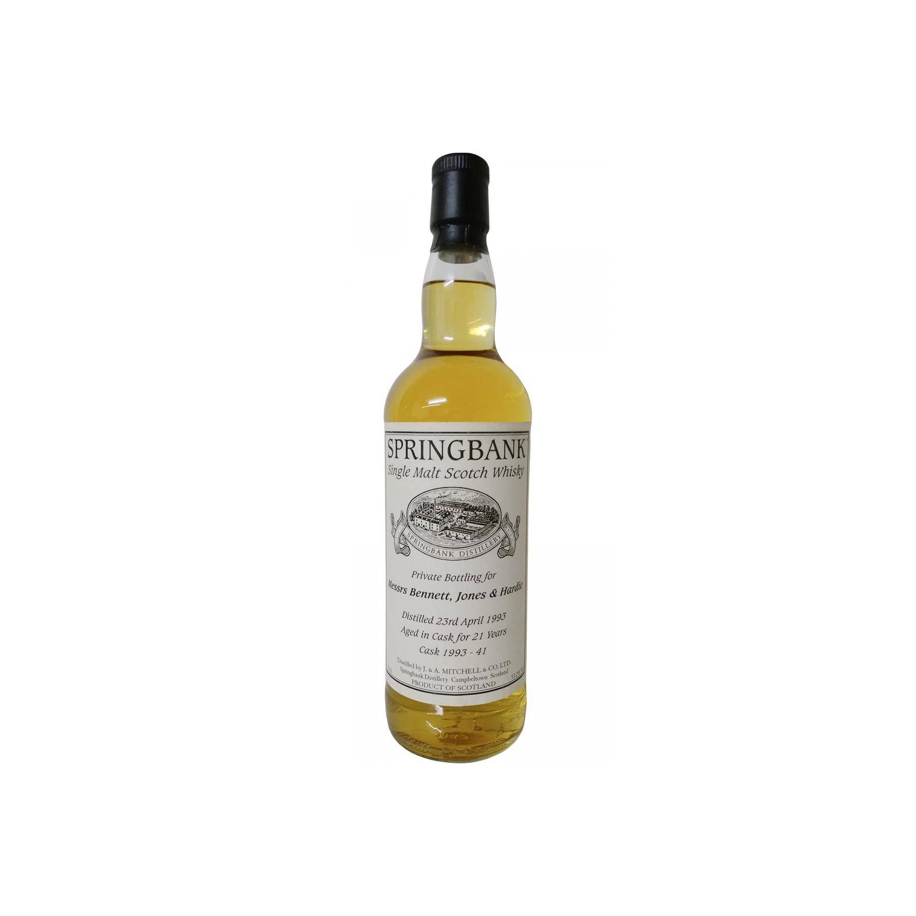 Springbank Private Bottling 1993 21 Years Single Malt Whisky