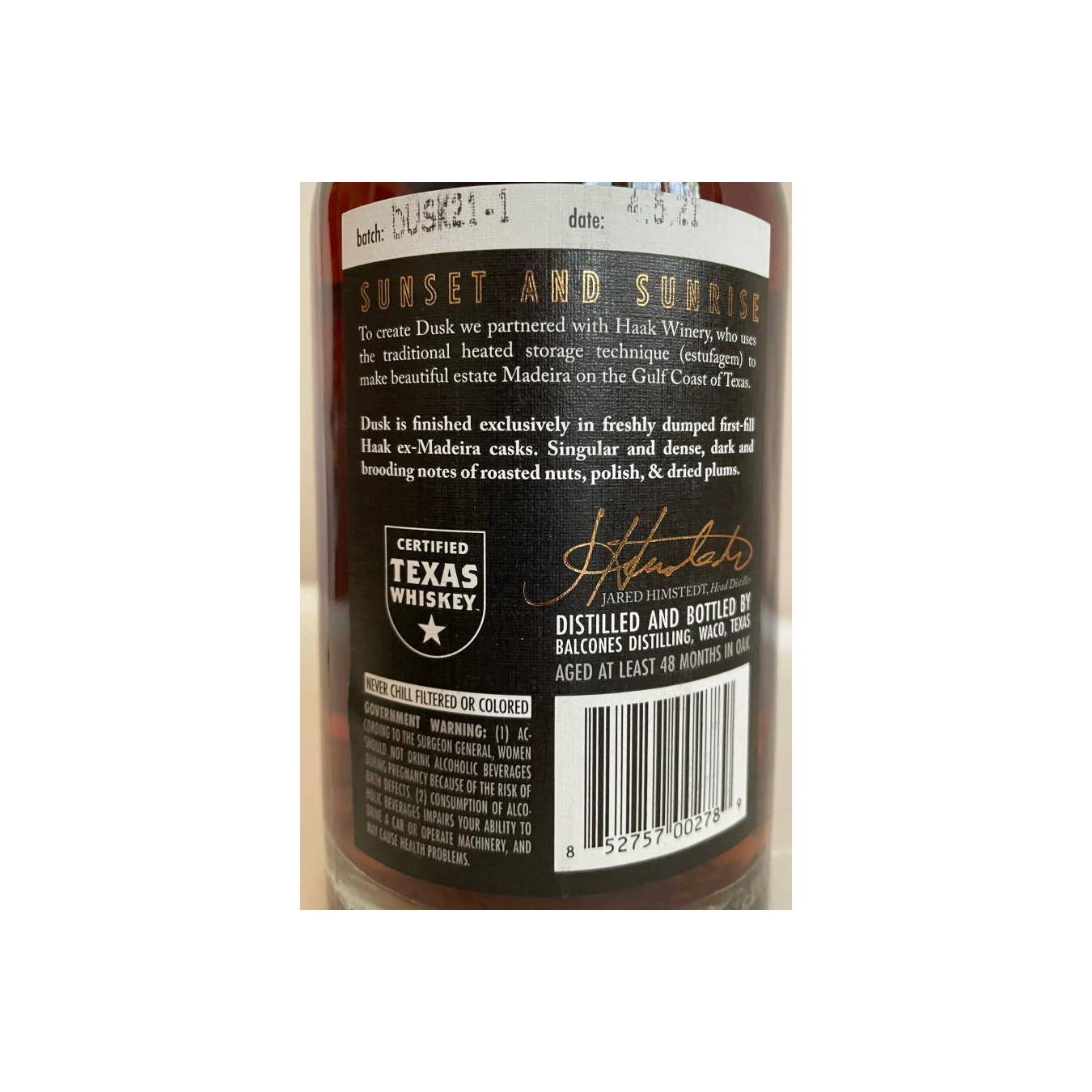 Balcones Single Malt Whisky 3