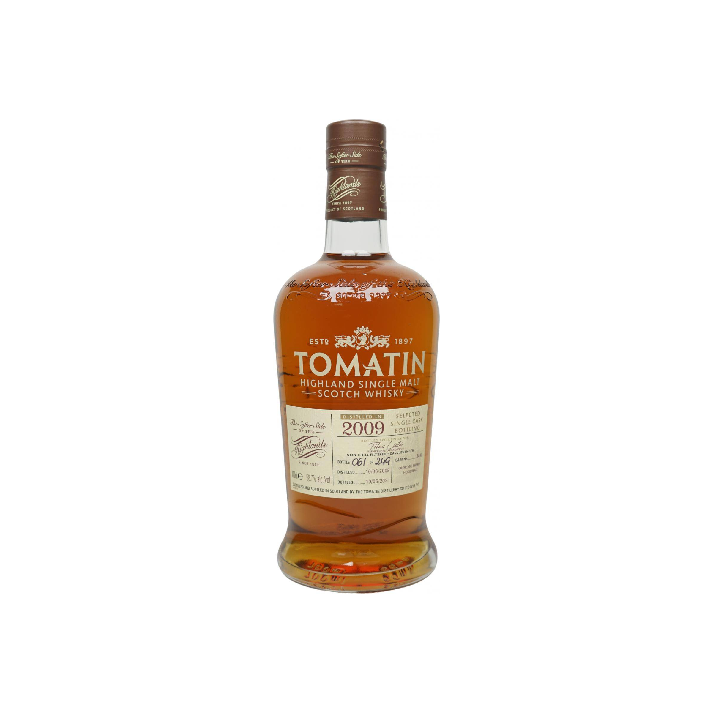 Tomatin 2009 11 Years Single Malt Whisky