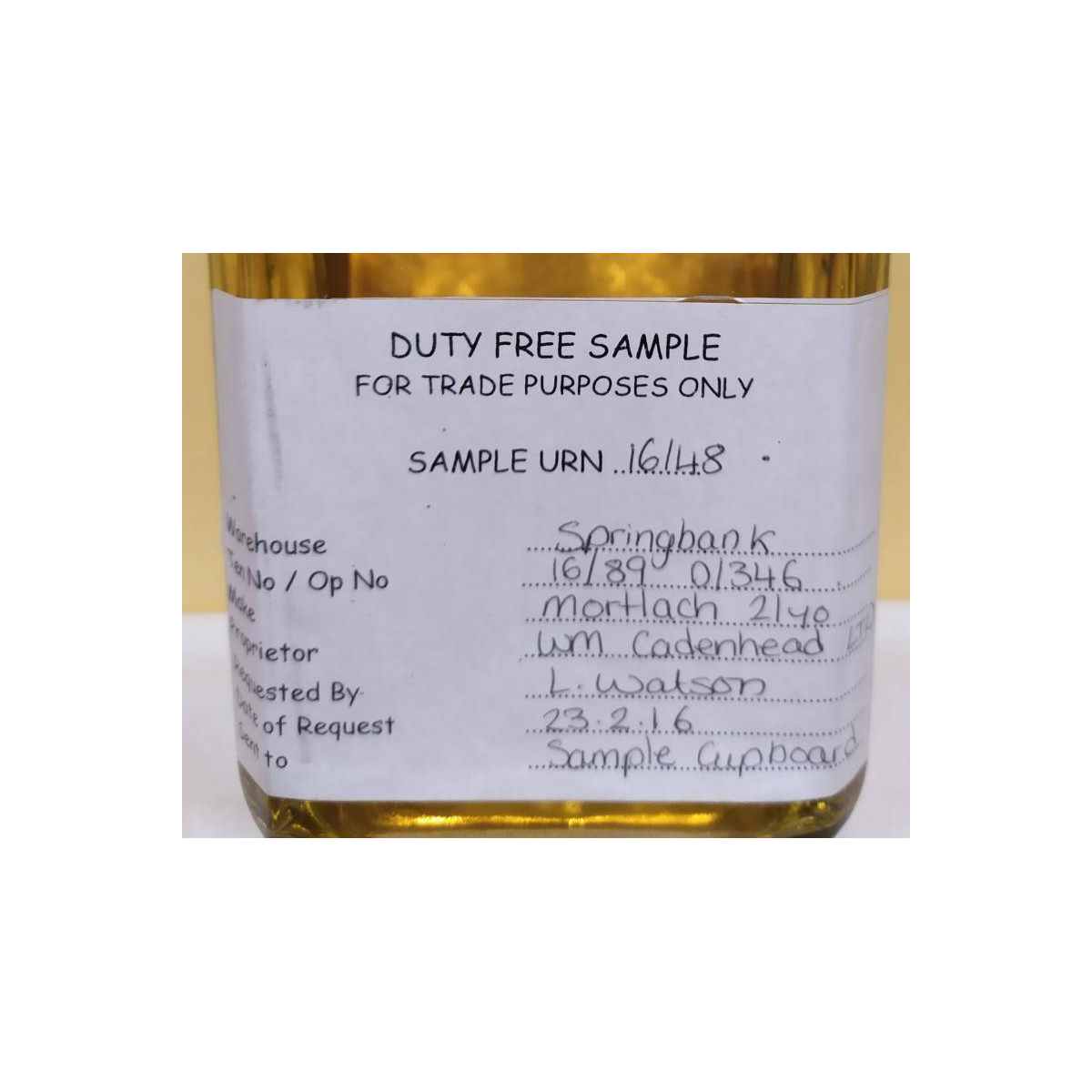 Mortlach 21 Years Single Malt Whisky 2