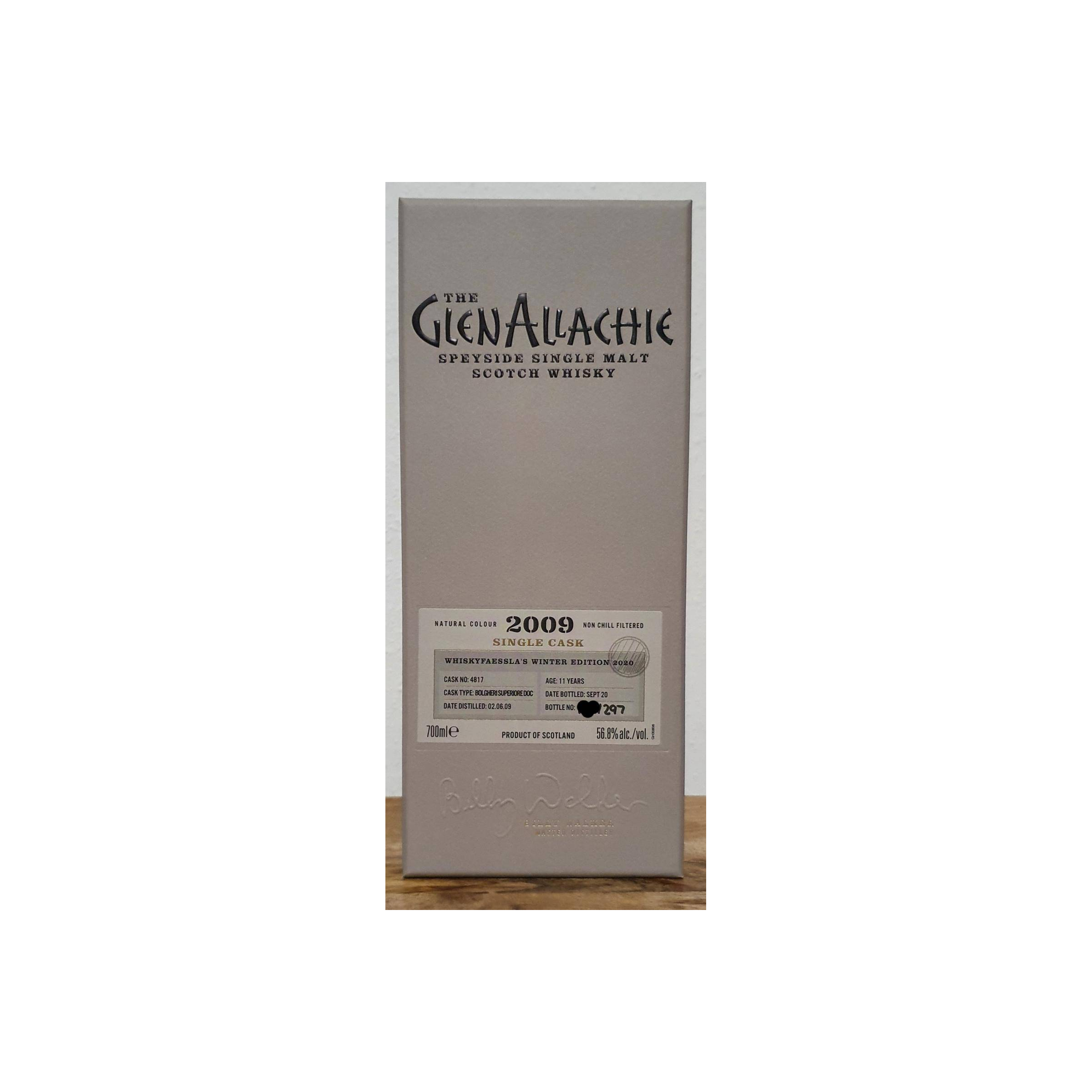 The GlenAllachie Single Cask 2009 11 Years Single Malt Whisky 3