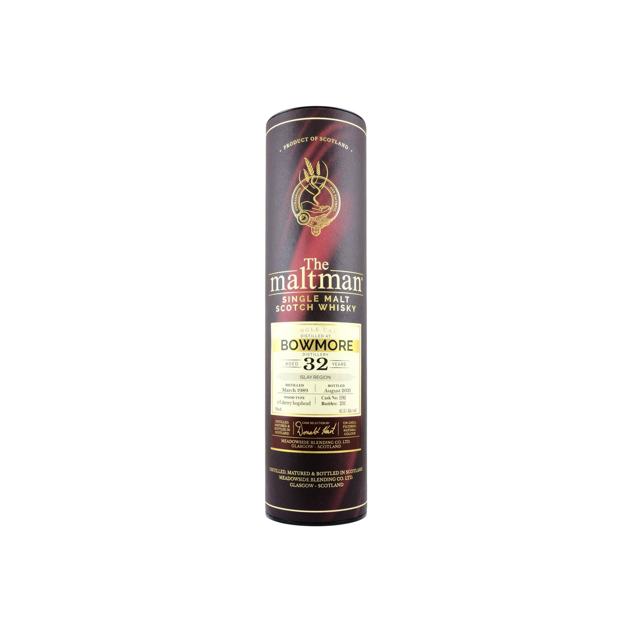 Bowmore 1989 32 Years Single Malt Whisky 3