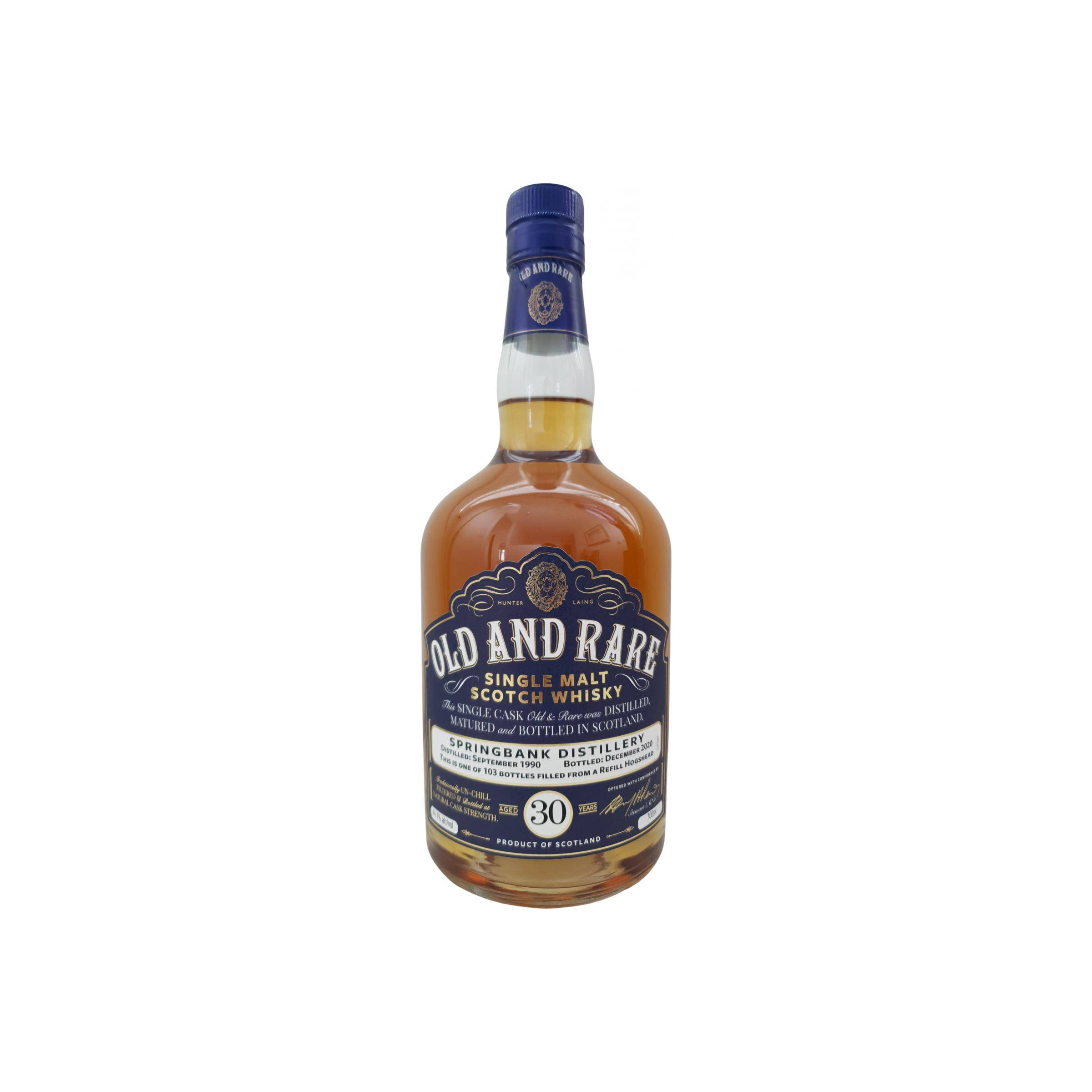Springbank 1990 30 Years Single Malt Whisky