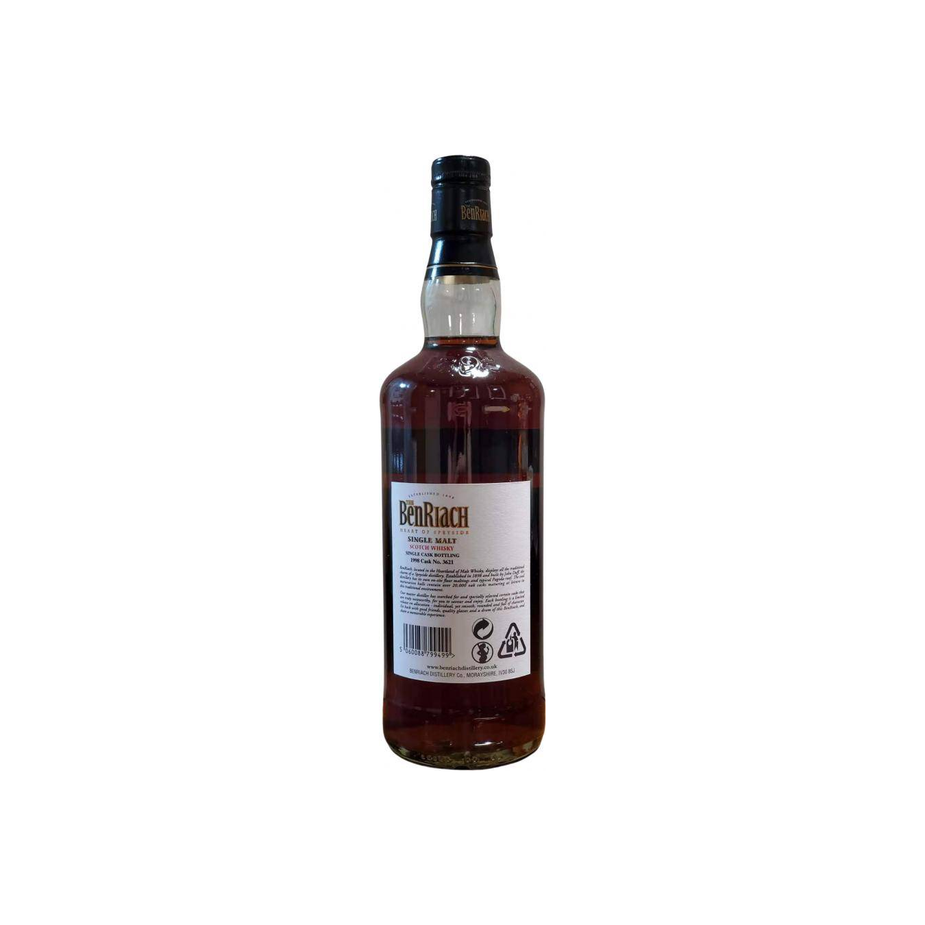 BenRiach Individual Cask Bottling 1998 16 Years Single Malt Whisky 2