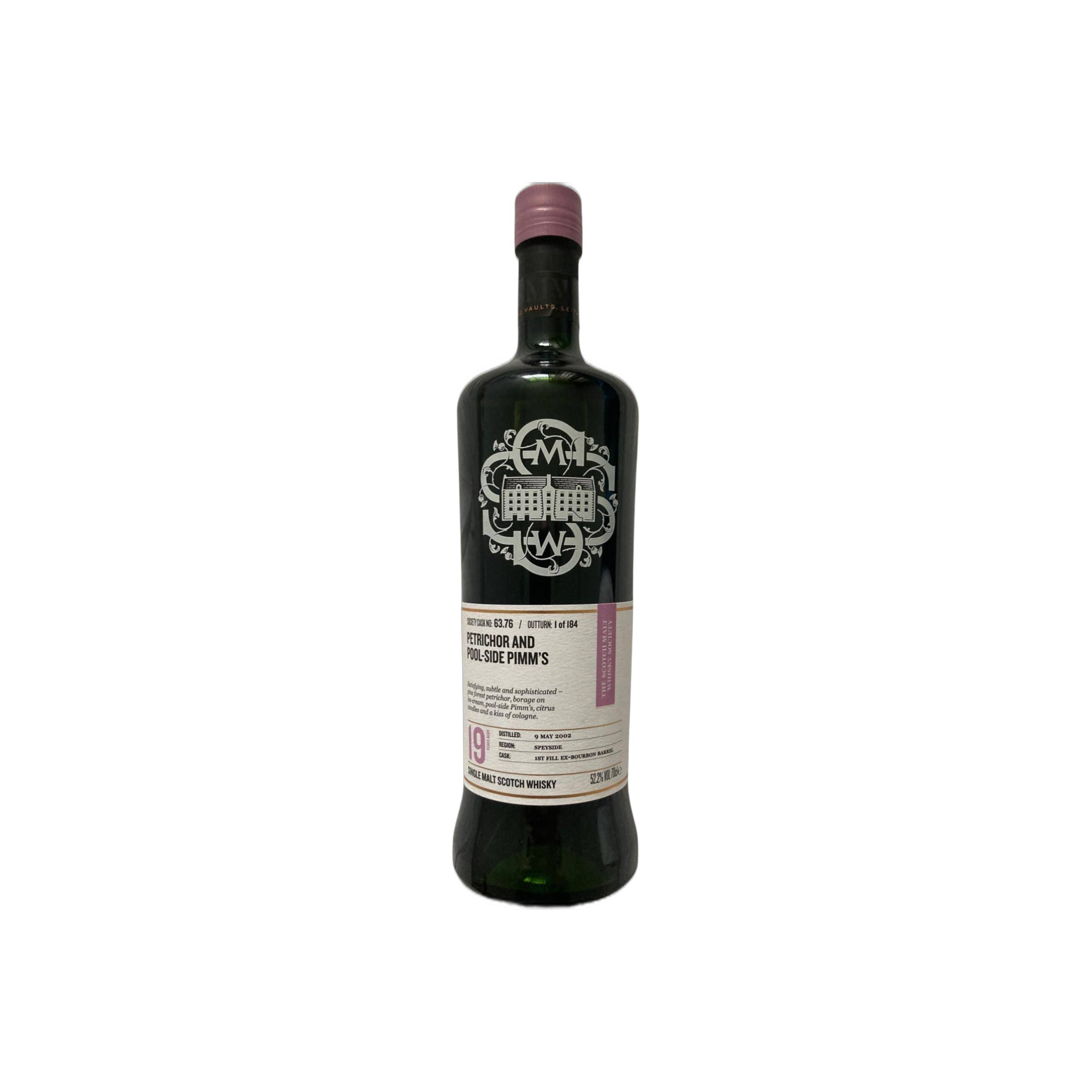 The Scotch Malt Whisky Society 2002 19 Years Single Malt Whisky