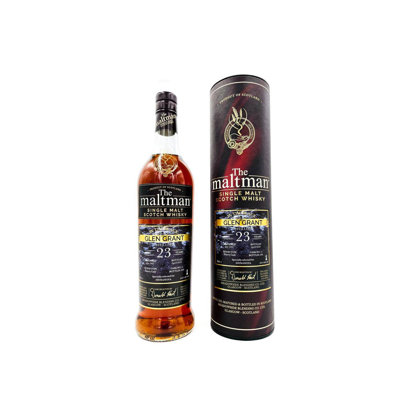 Glen Grant 1995 23 Years Single Malt Whisky