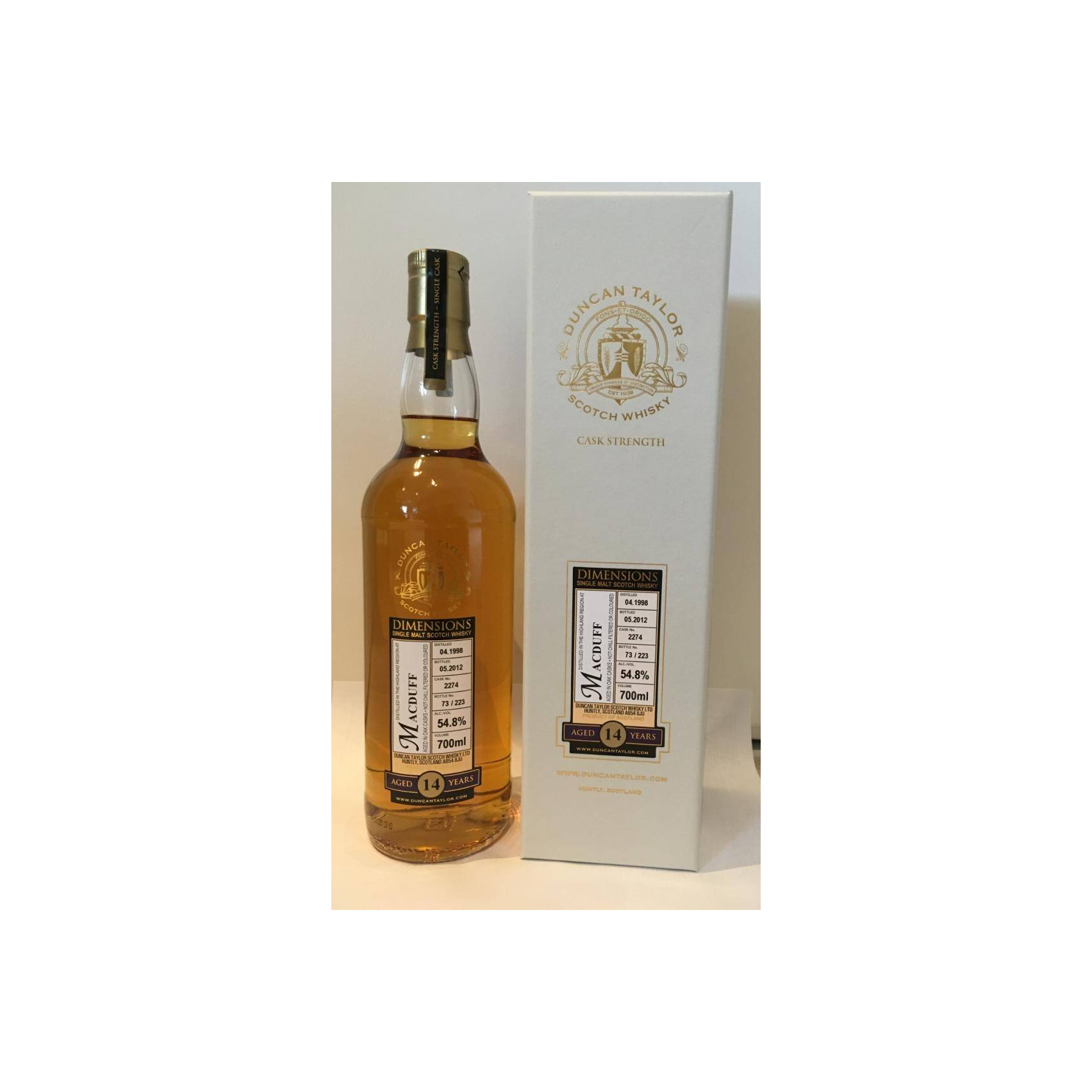 Macduff Dimensions 1998 14 Years Single Malt Whisky 2