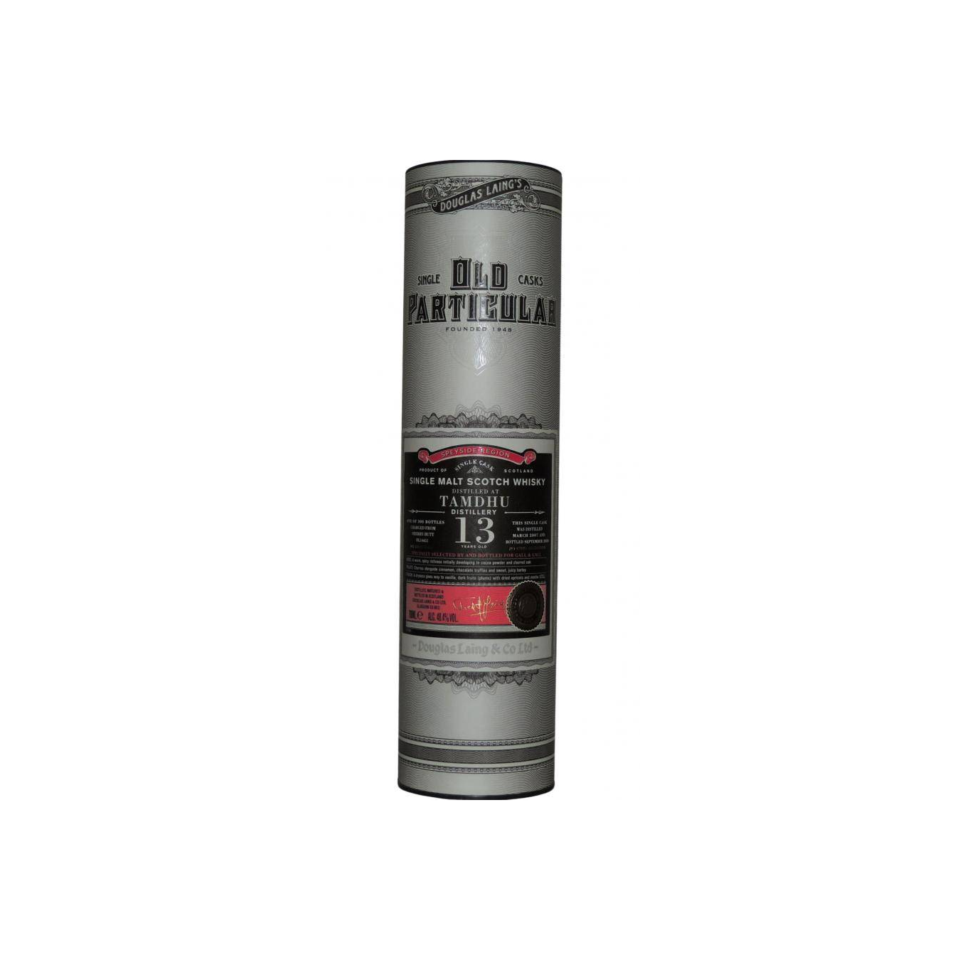 Tamdhu Old Particular 2007 13 Years Single Malt Whisky 2