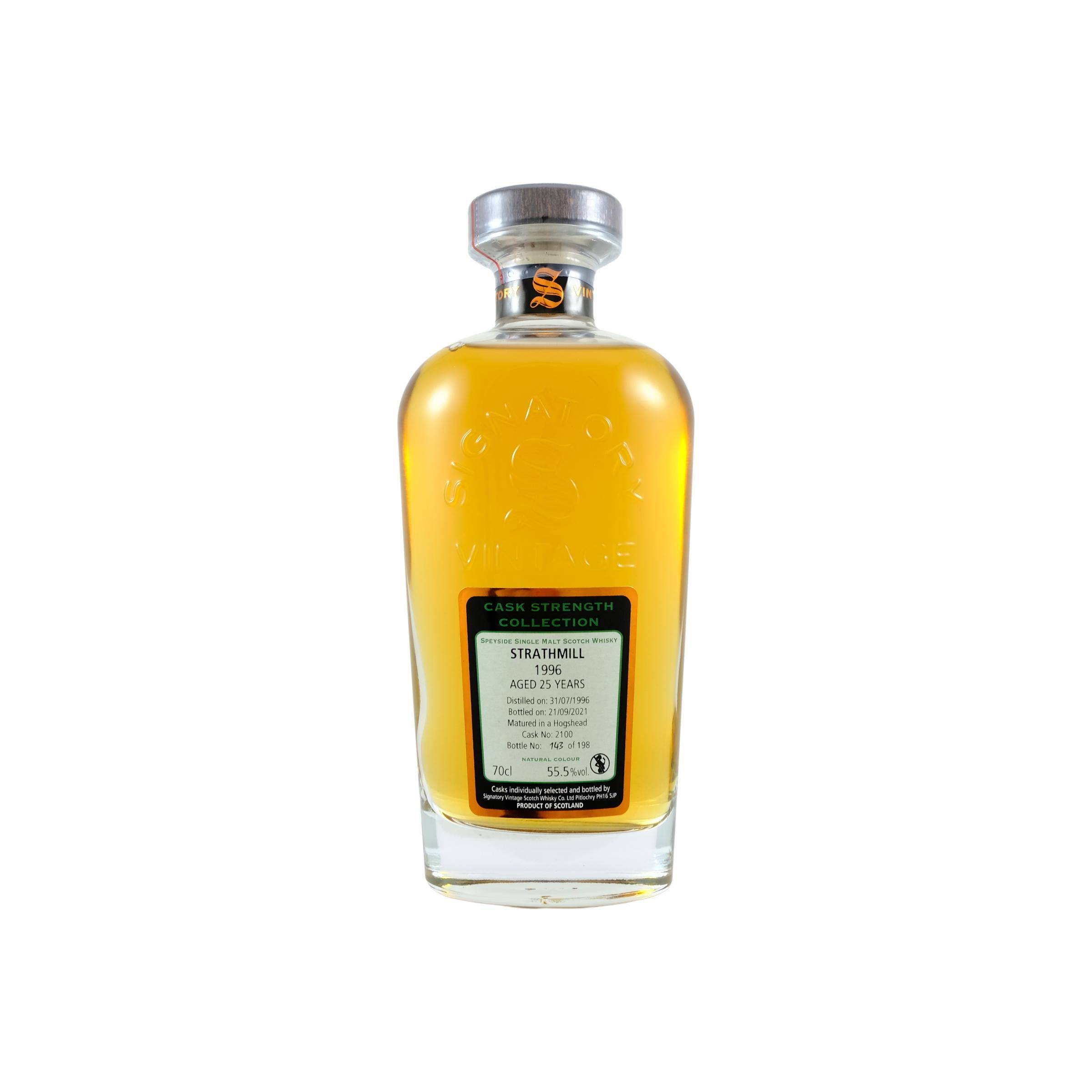 Strathmill Cask Strength Collection 1996 25 Years Single Malt Whisky