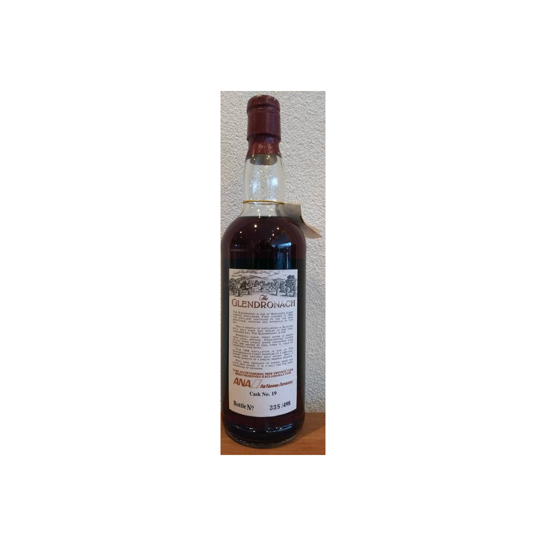 GlenDronach Single Cask 1968 25 Years Single Malt Whisky 2
