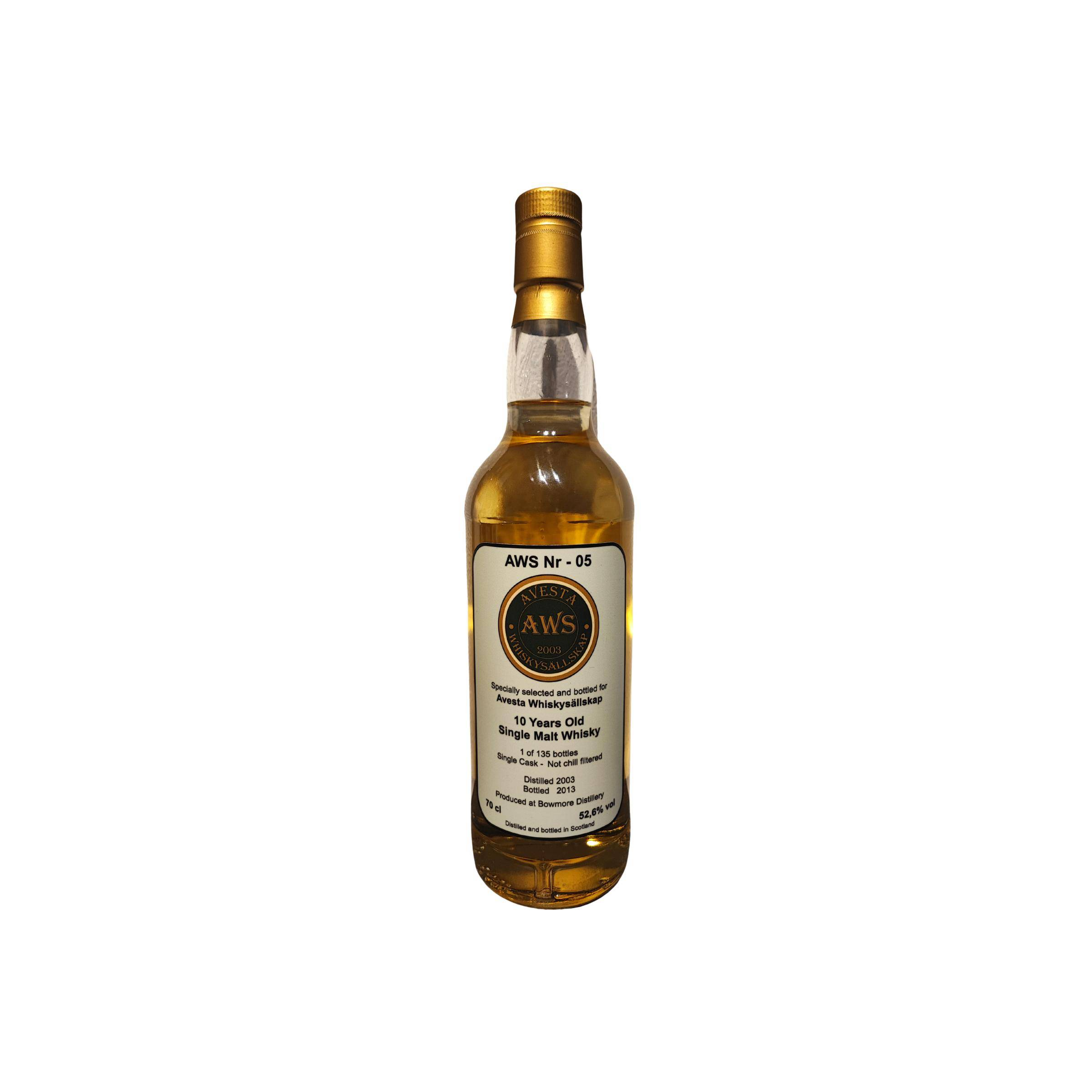 Bowmore 2003 10 Years Single Malt Whisky