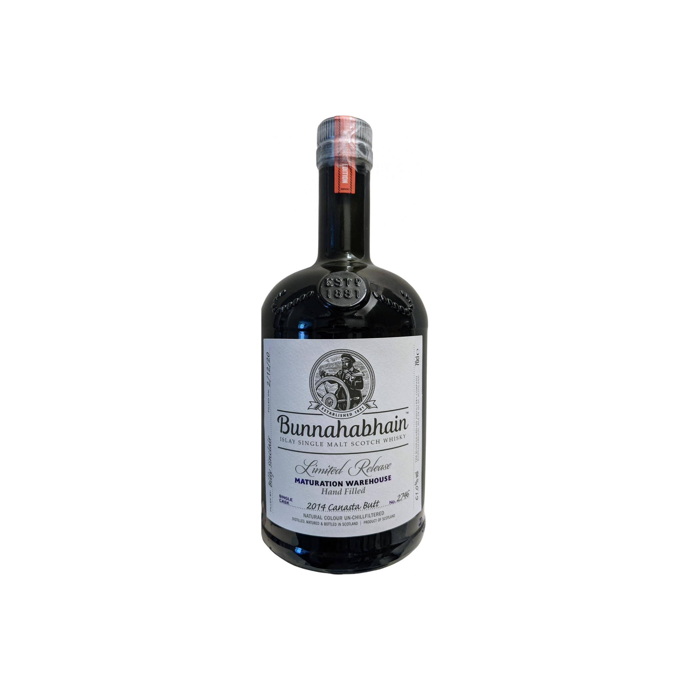Bunnahabhain 2014 6 Years Single Malt Whisky