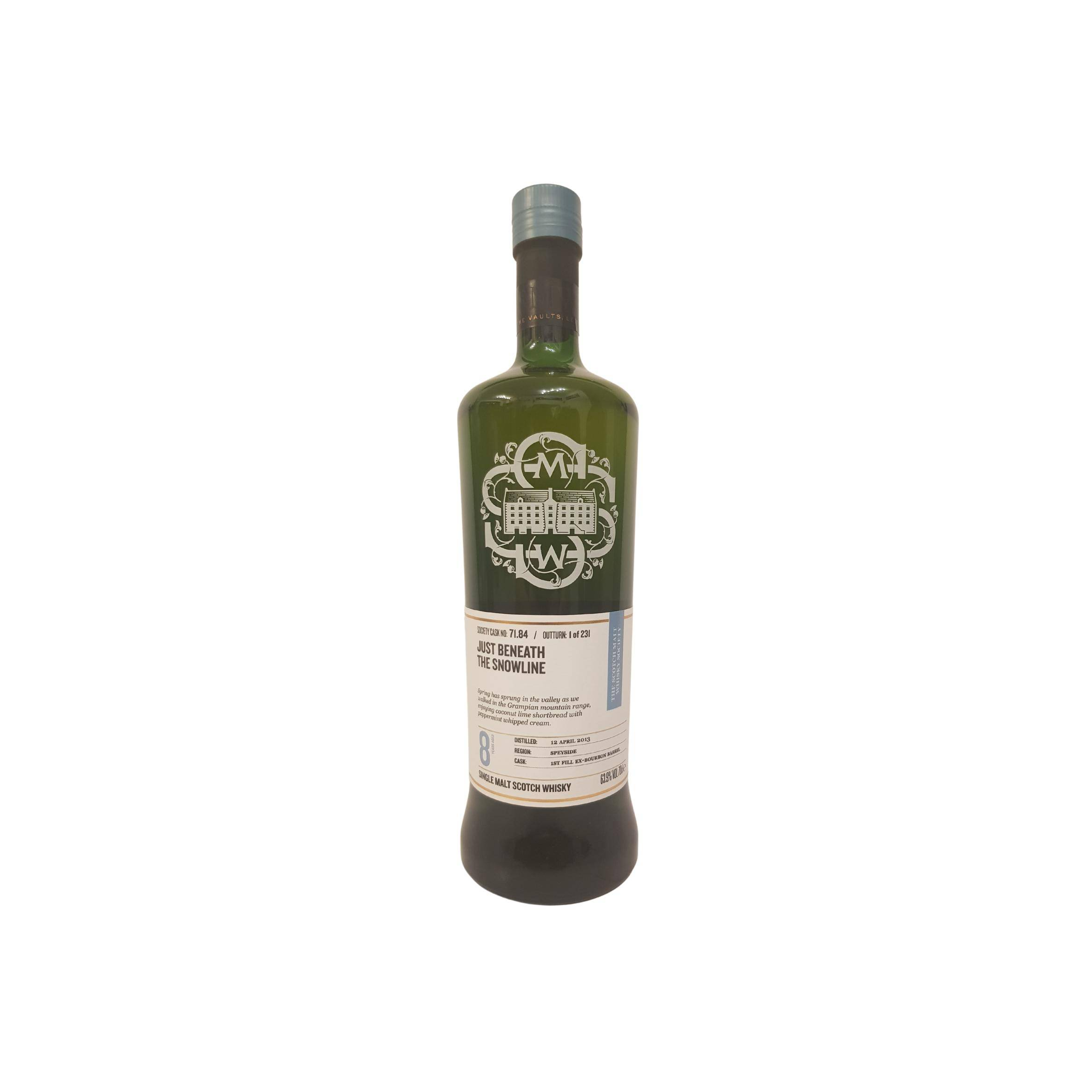 The Scotch Malt Whisky Society 2013 8 Years Single Malt Whisky