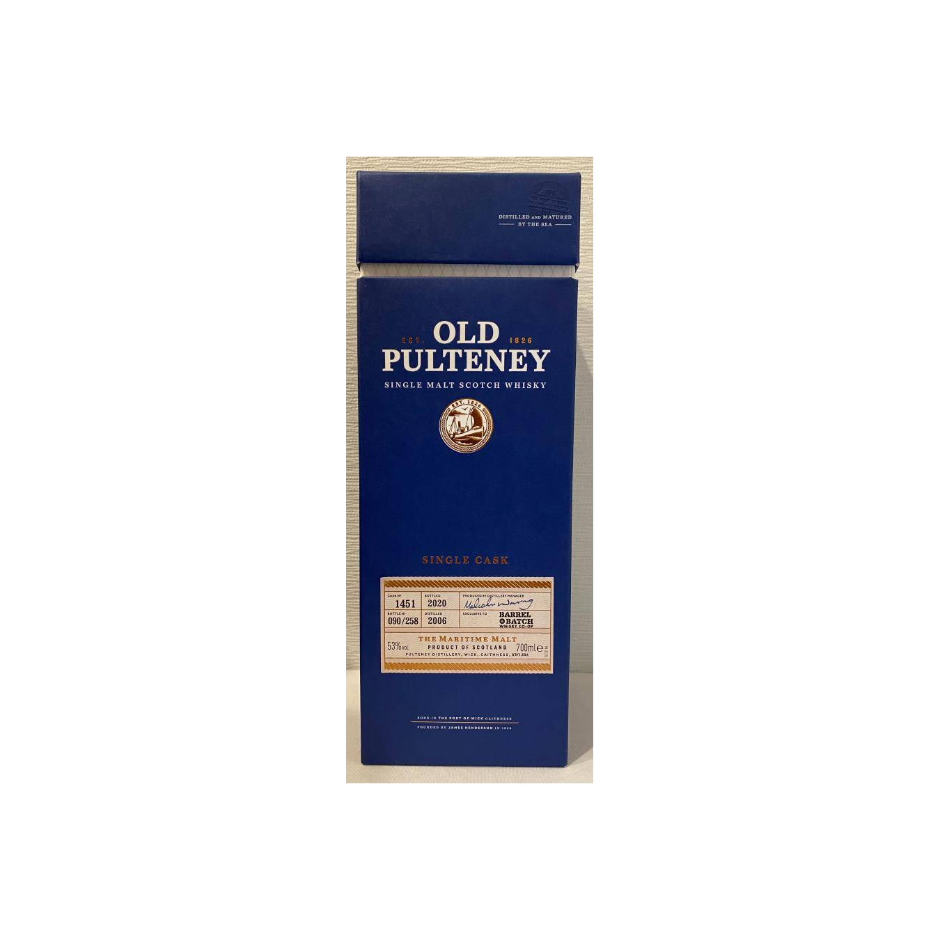 Old Pulteney Single Cask 2006 14 Years Single Malt Whisky 3