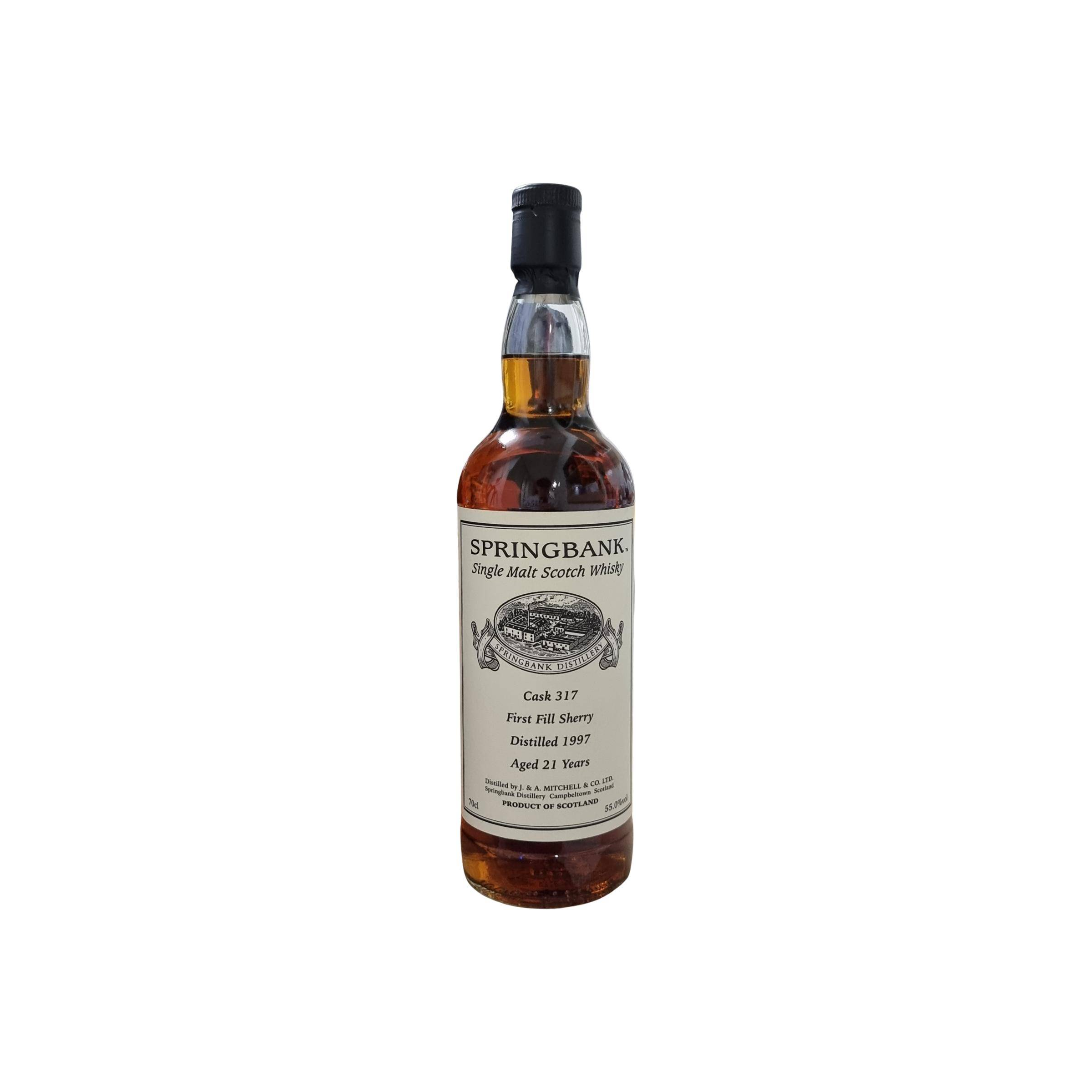 Springbank Private Bottling 1997 21 Years Single Malt Whisky
