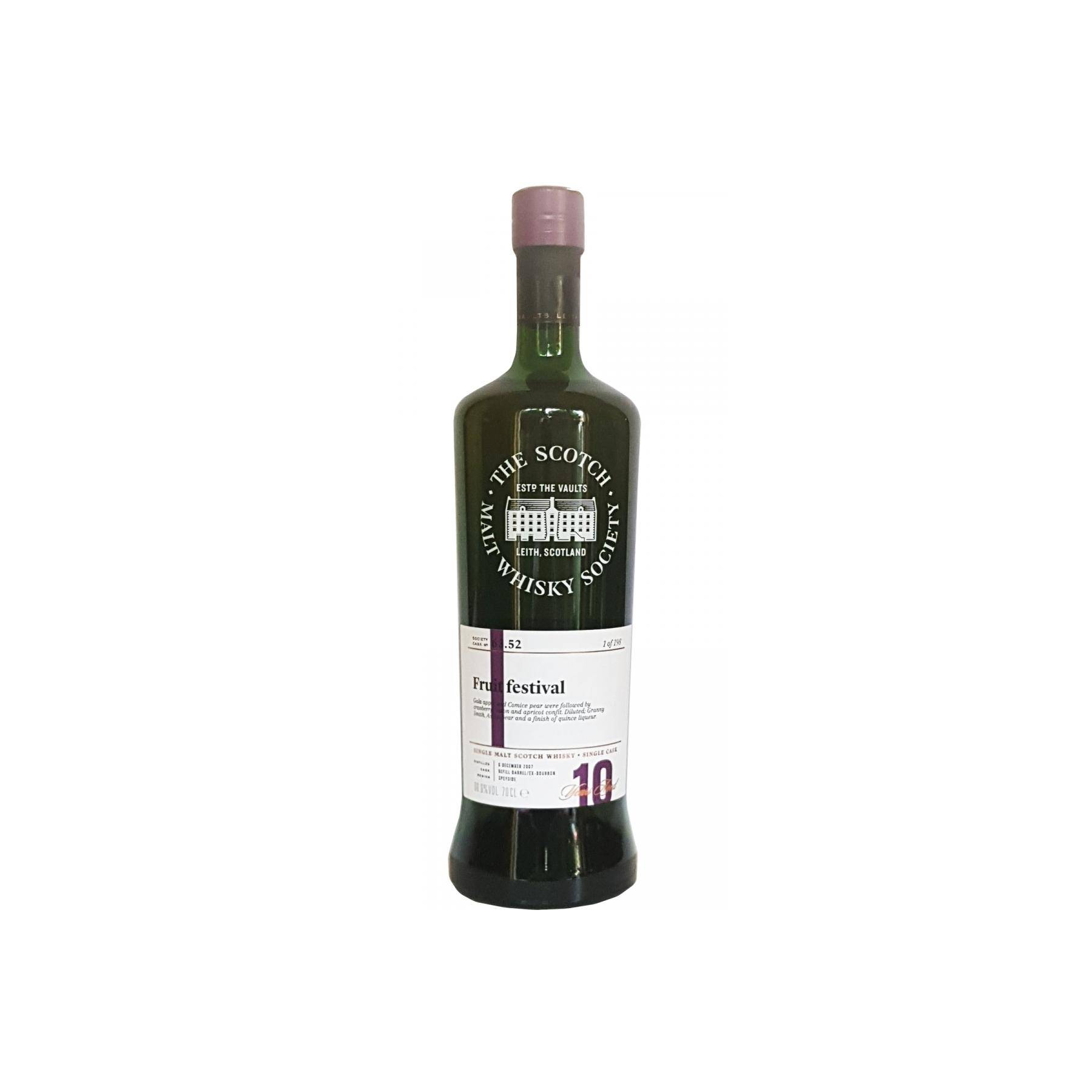 The Scotch Malt Whisky Society 2007 10 Years Single Malt Whisky