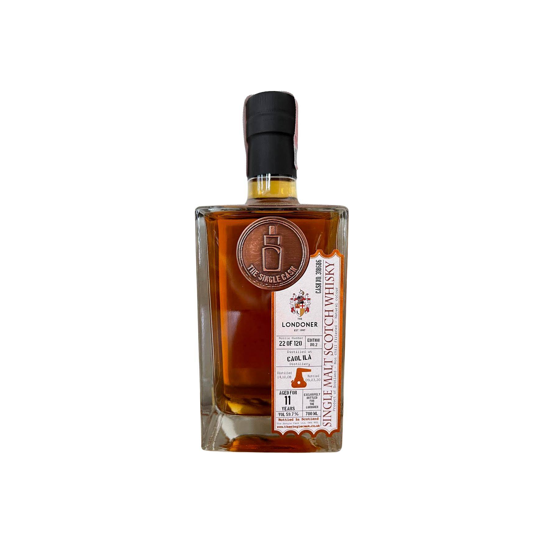 Caol Ila 2008 11 Years Single Malt Whisky 3