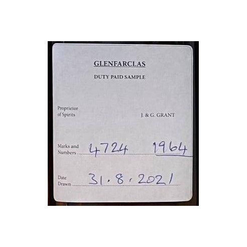 Glenfarclas 1964 57 Years Single Malt Whisky