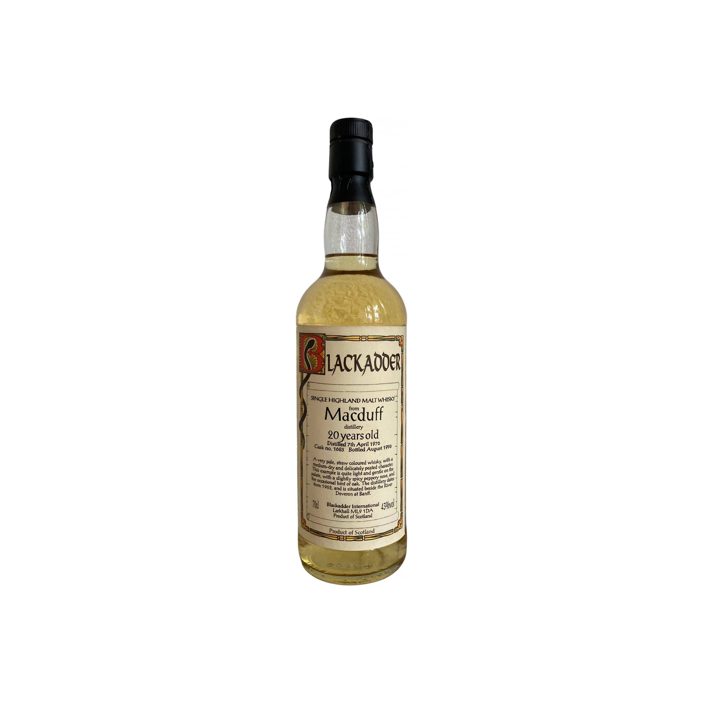 Macduff 1976 20 Years Single Malt Whisky
