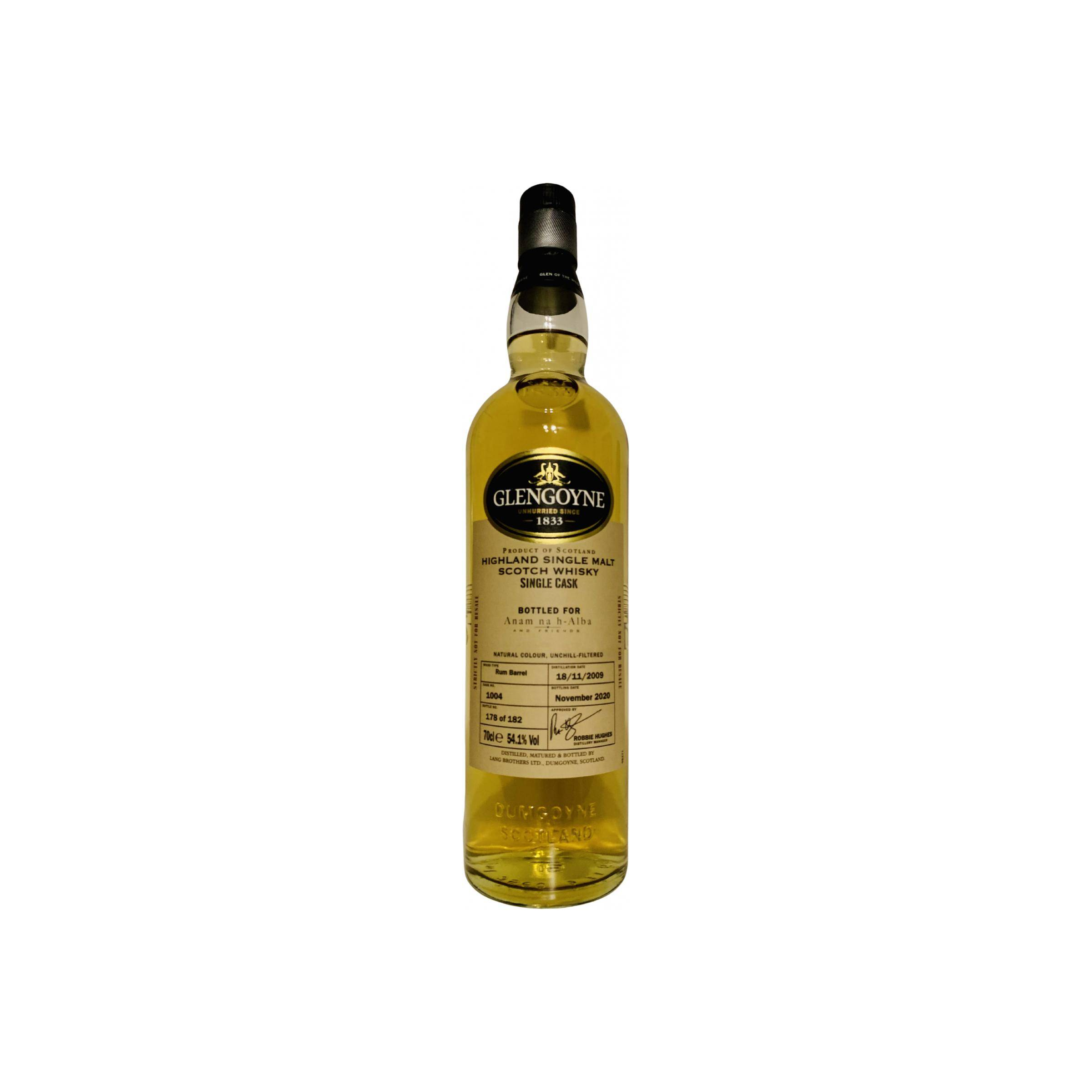 Glengoyne Single Cask 2009 11 Years Single Malt Whisky