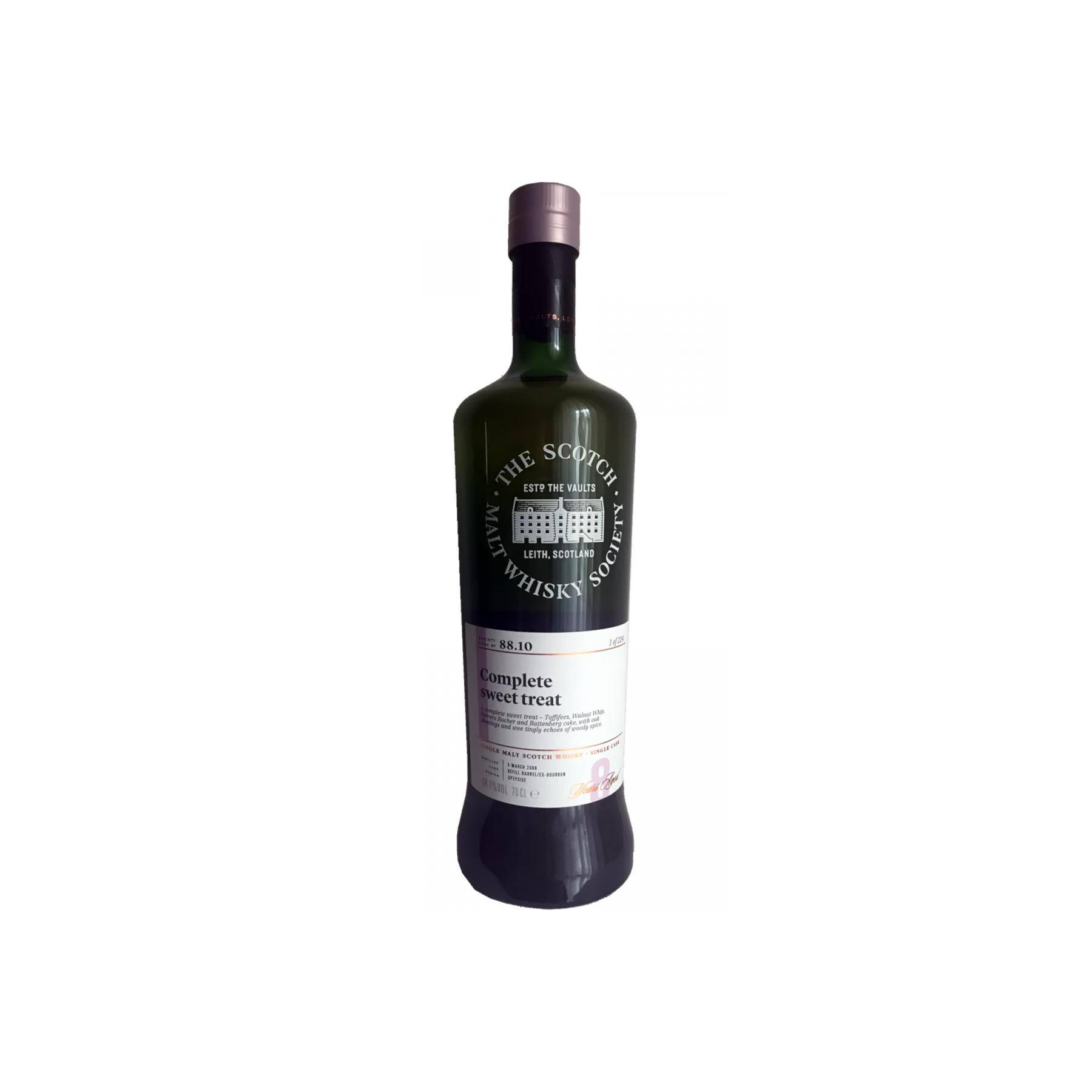 The Scotch Malt Whisky Society 2009 8 Years Single Malt Whisky