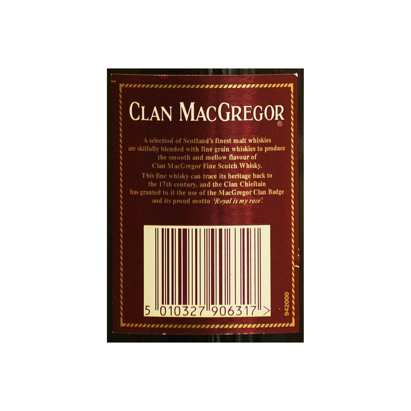 Clan MacGregor 12-year-old 3