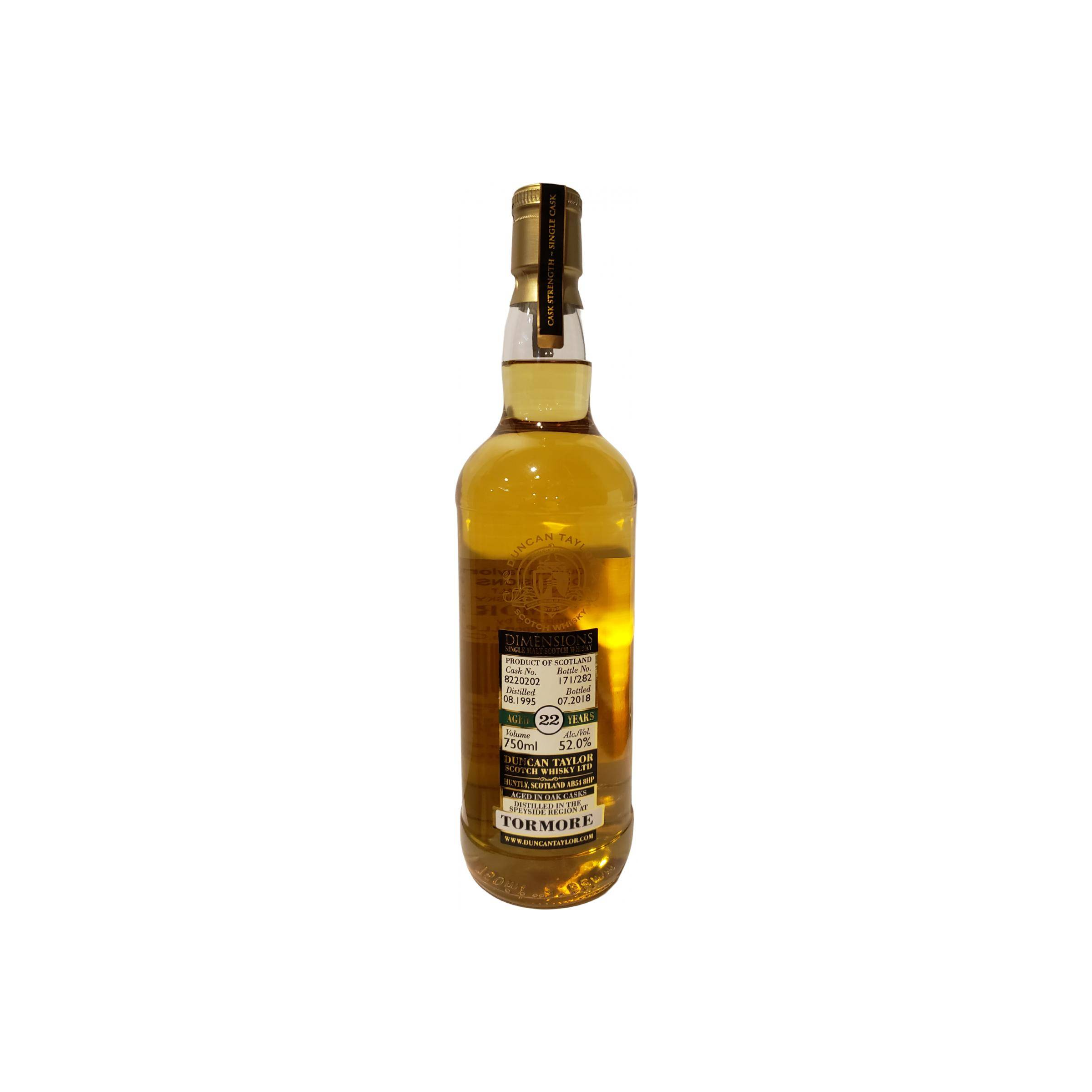 Tormore Dimensions 1995 22 Years Single Malt Whisky