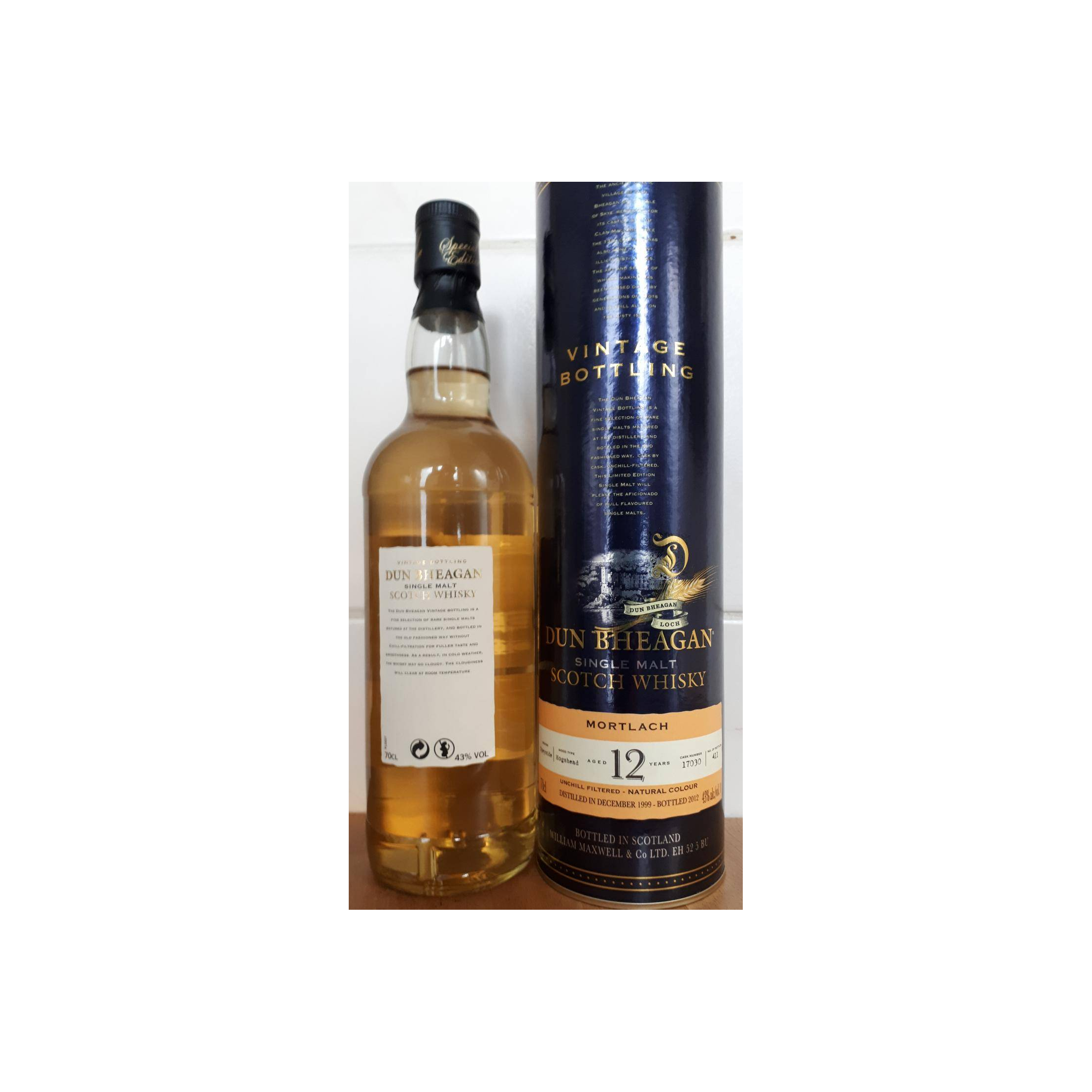 Mortlach 1999 12 Years Single Malt Whisky 2