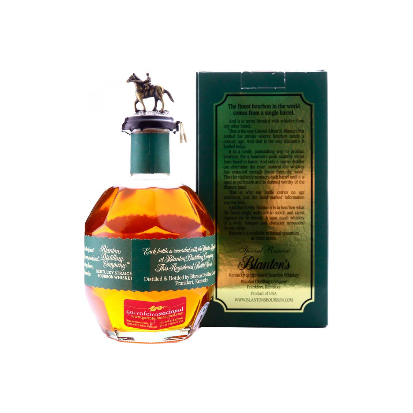 Blanton's Special Reserve Bourbon Whisky 3