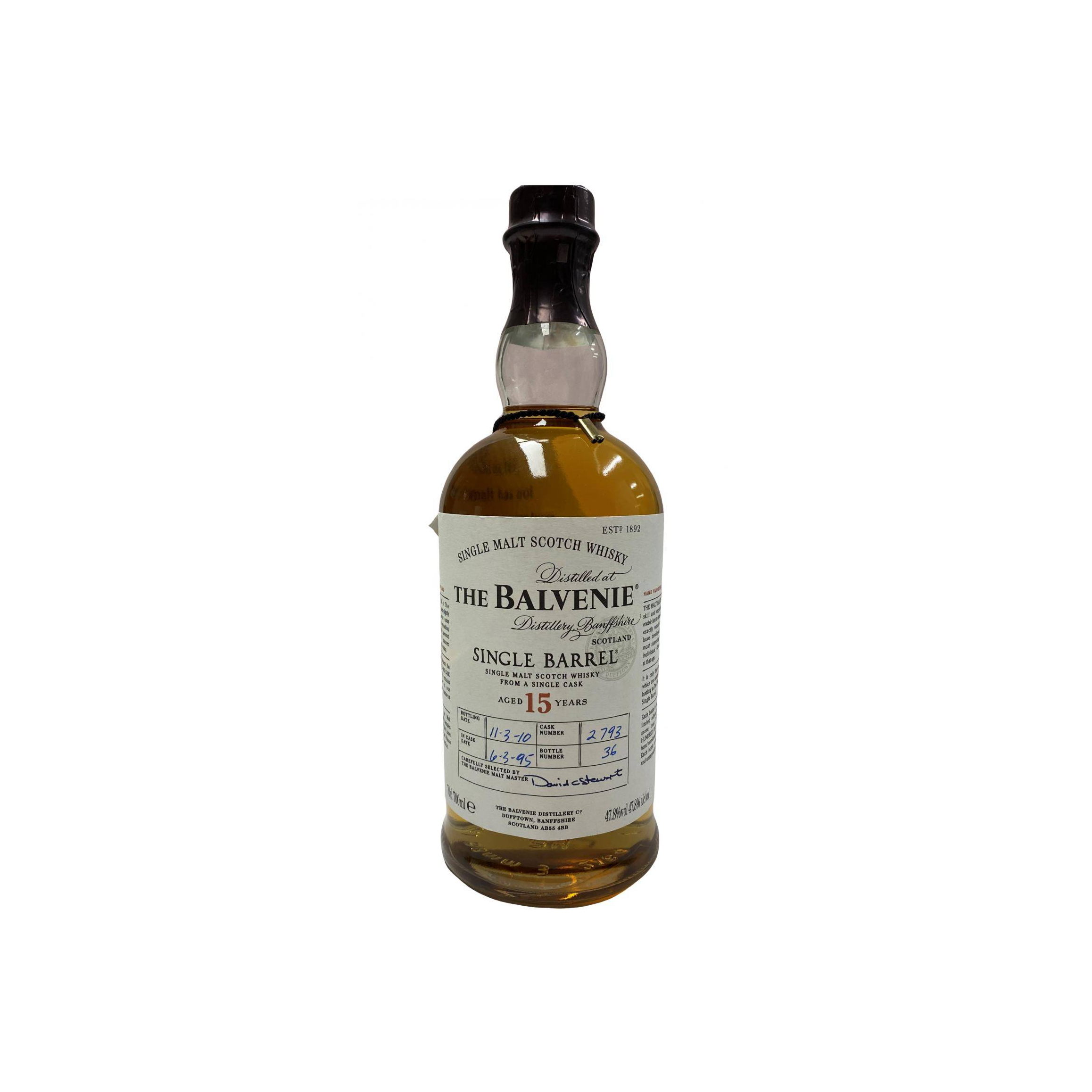 The Balvenie Single Cask 1995 15 Years Single Malt Whisky 2