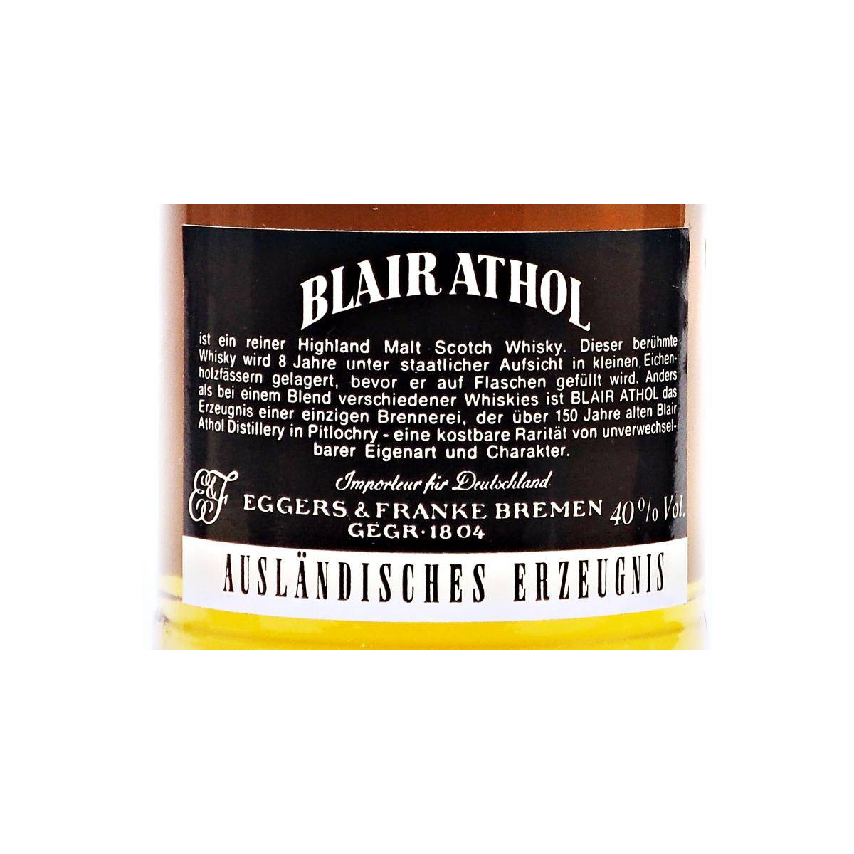 Blair Athol 8 Years Single Malt Whisky 3
