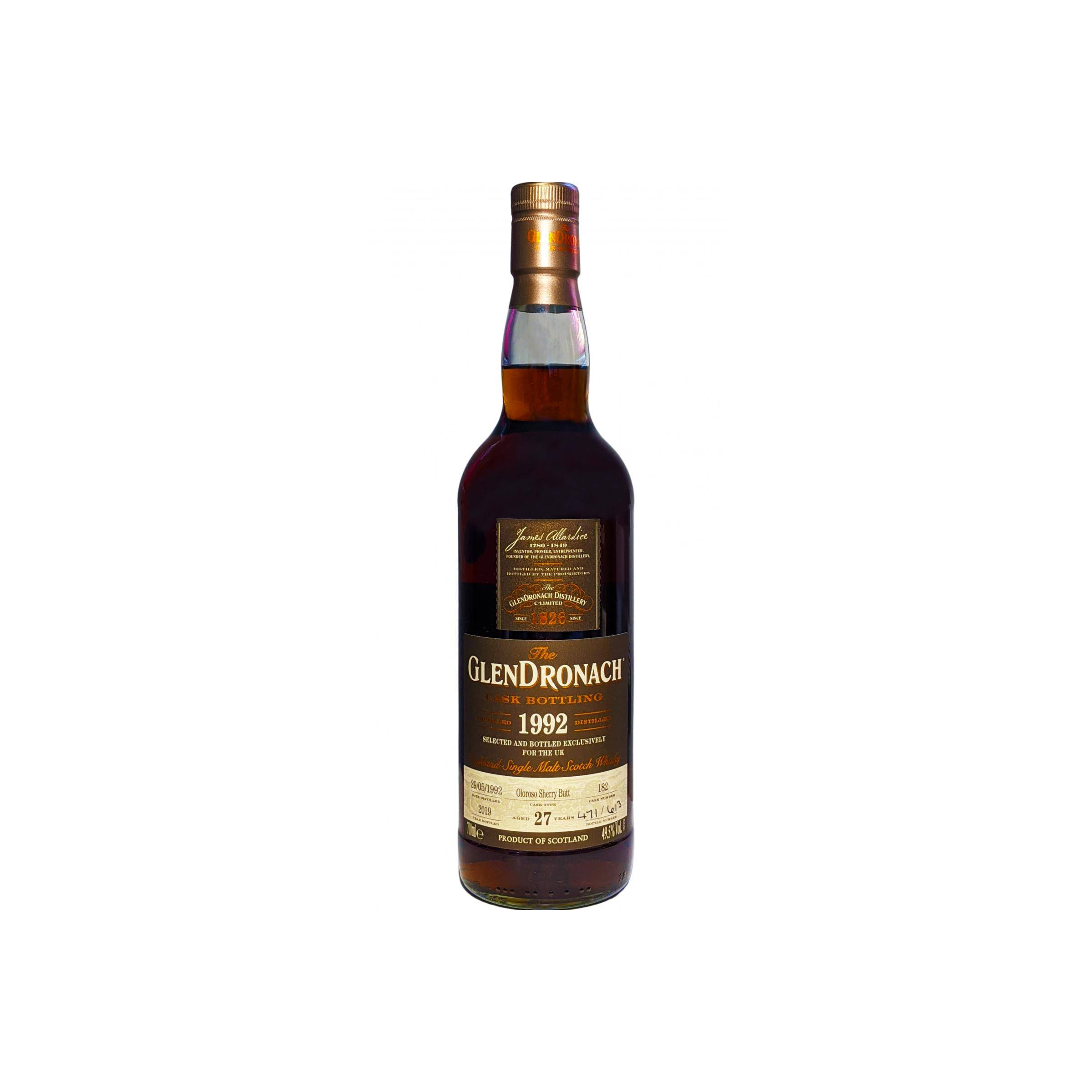 GlenDronach 1992 27 Years Single Malt Whisky