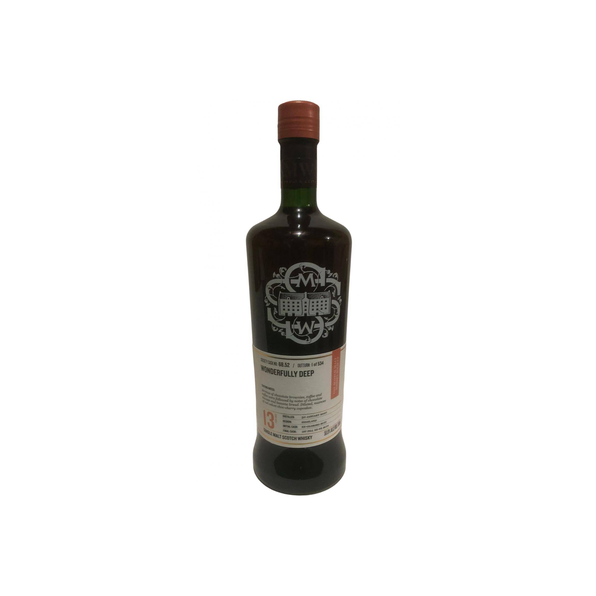 The Scotch Malt Whisky Society 2007 13 Years Single Malt Whisky