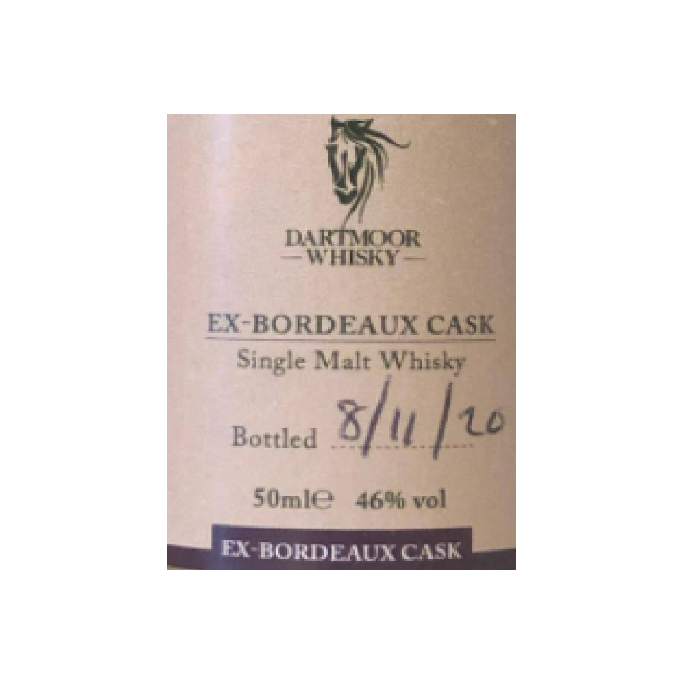 Dartmoor Whisky Ex-Bordeaux Cask