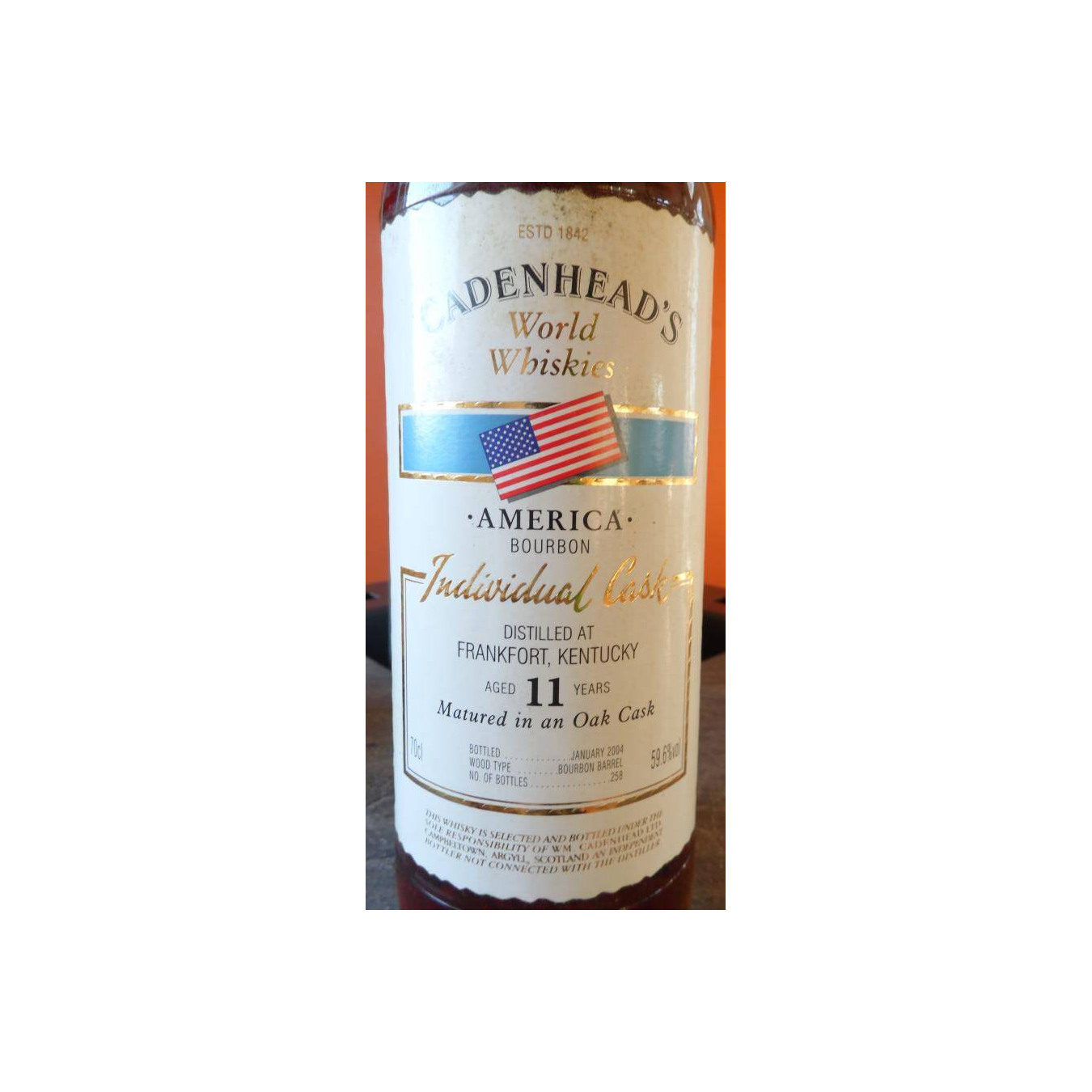 Cadenhead 11 Years Bourbon Whisky